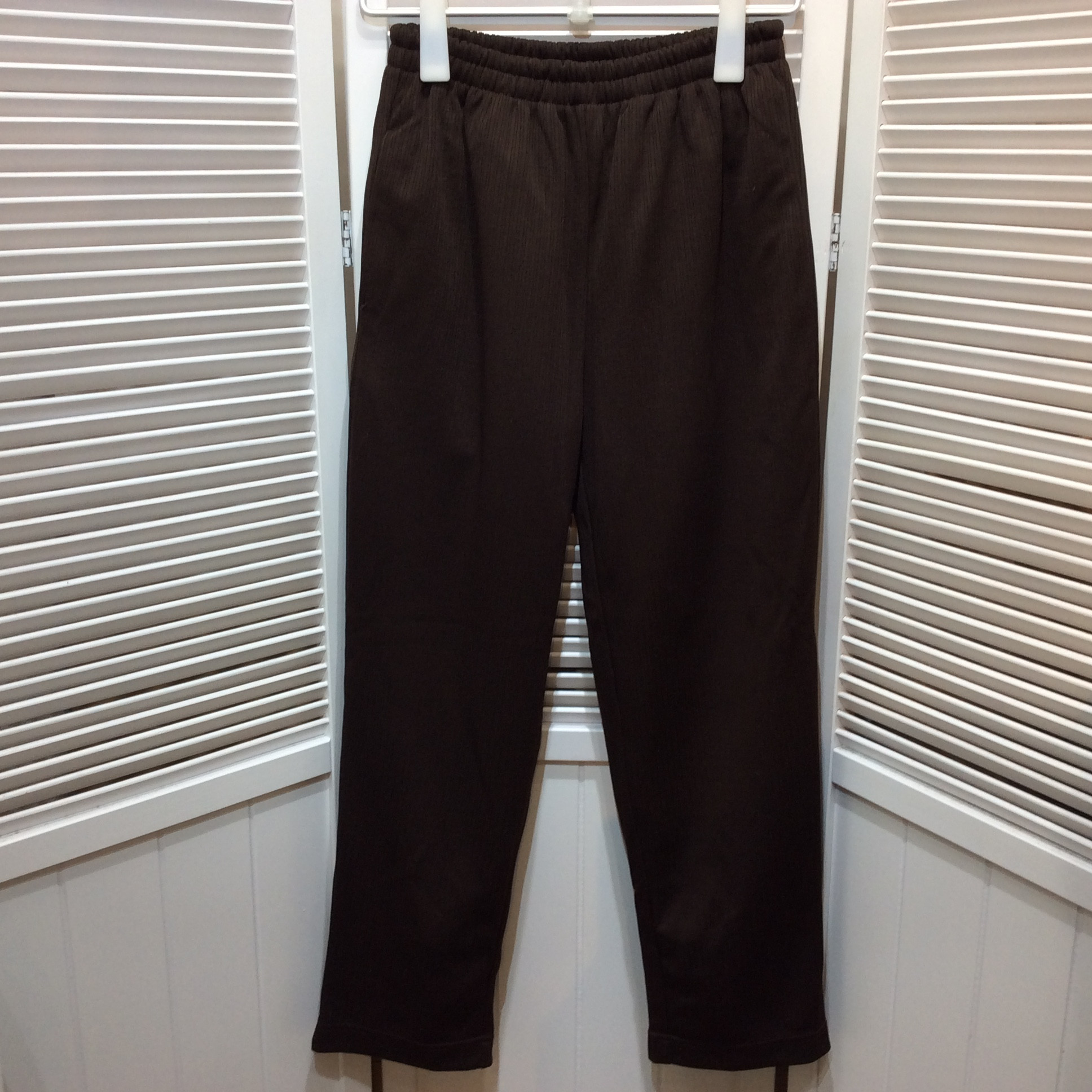 未使用☆BELLUNA ベルーナ 中綿パンツ S (大きめ) ブラウン