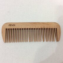 FENDI フェンディ 木製 くし クシ