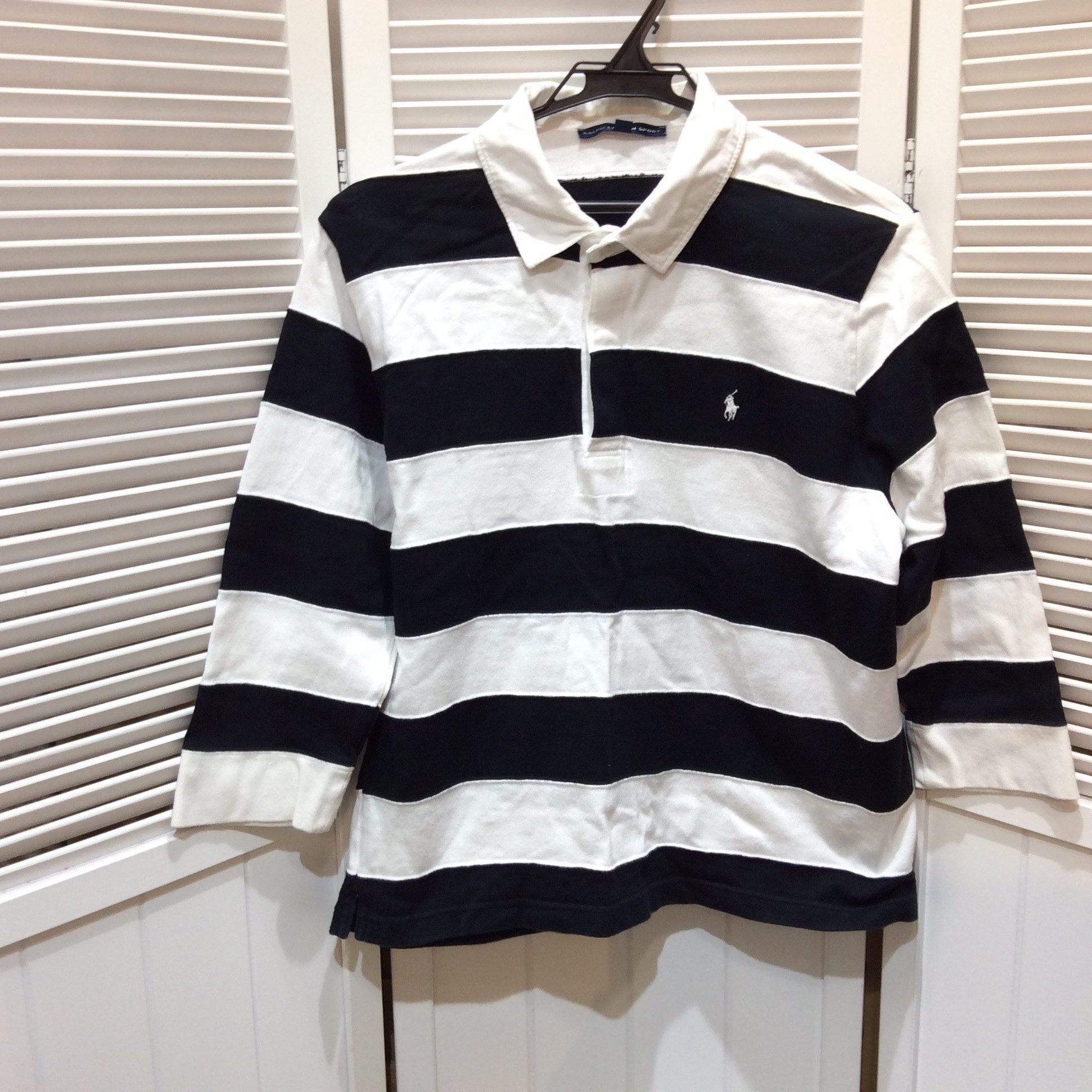 ラルフローレン ポロシャツ  7f ネイビーボーダー