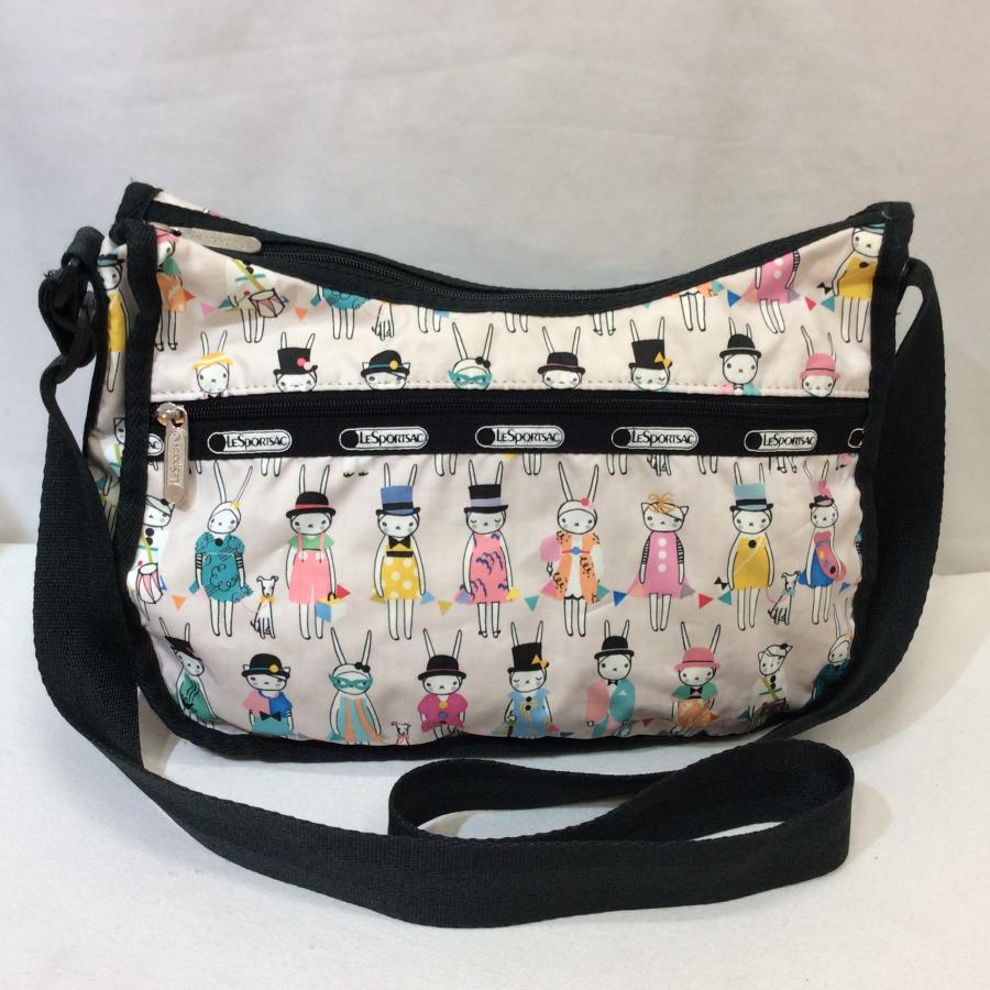 値下げ❗️LeSportsac レスポートサック ショルダーバッグ ウサギ柄