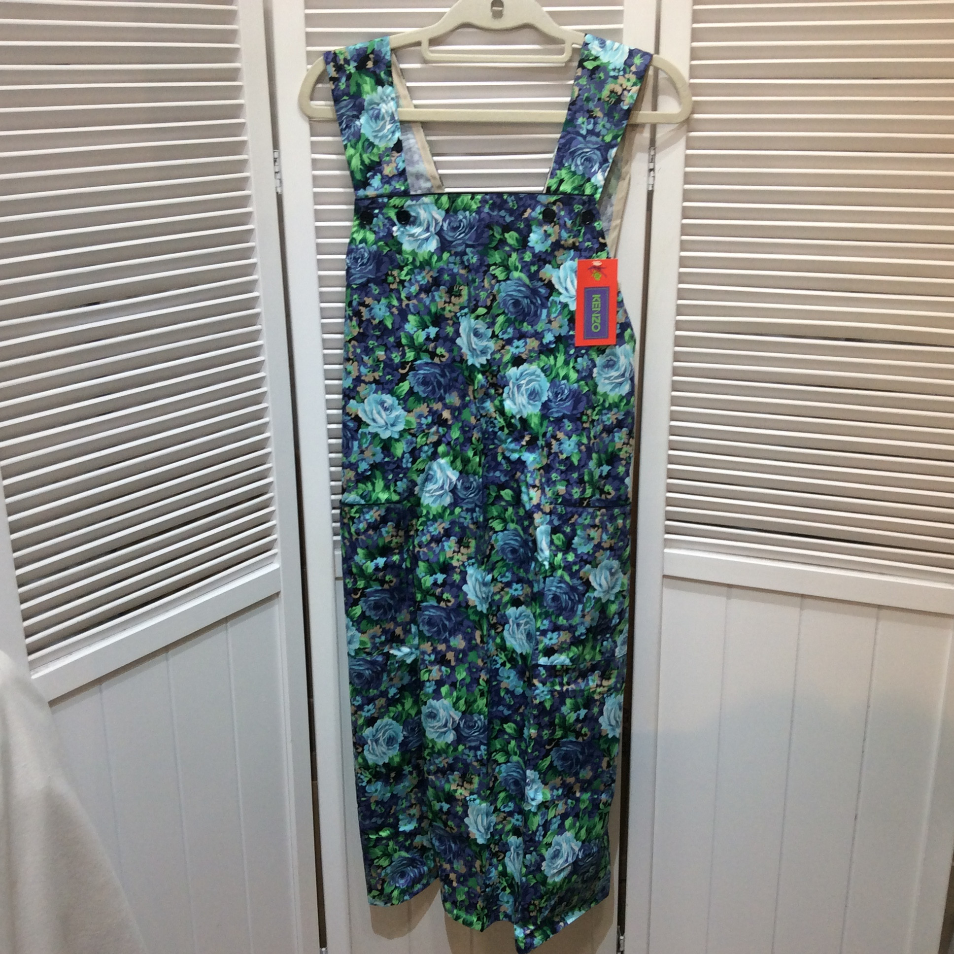 未使用 KENZO ケンゾー エプロン  花柄