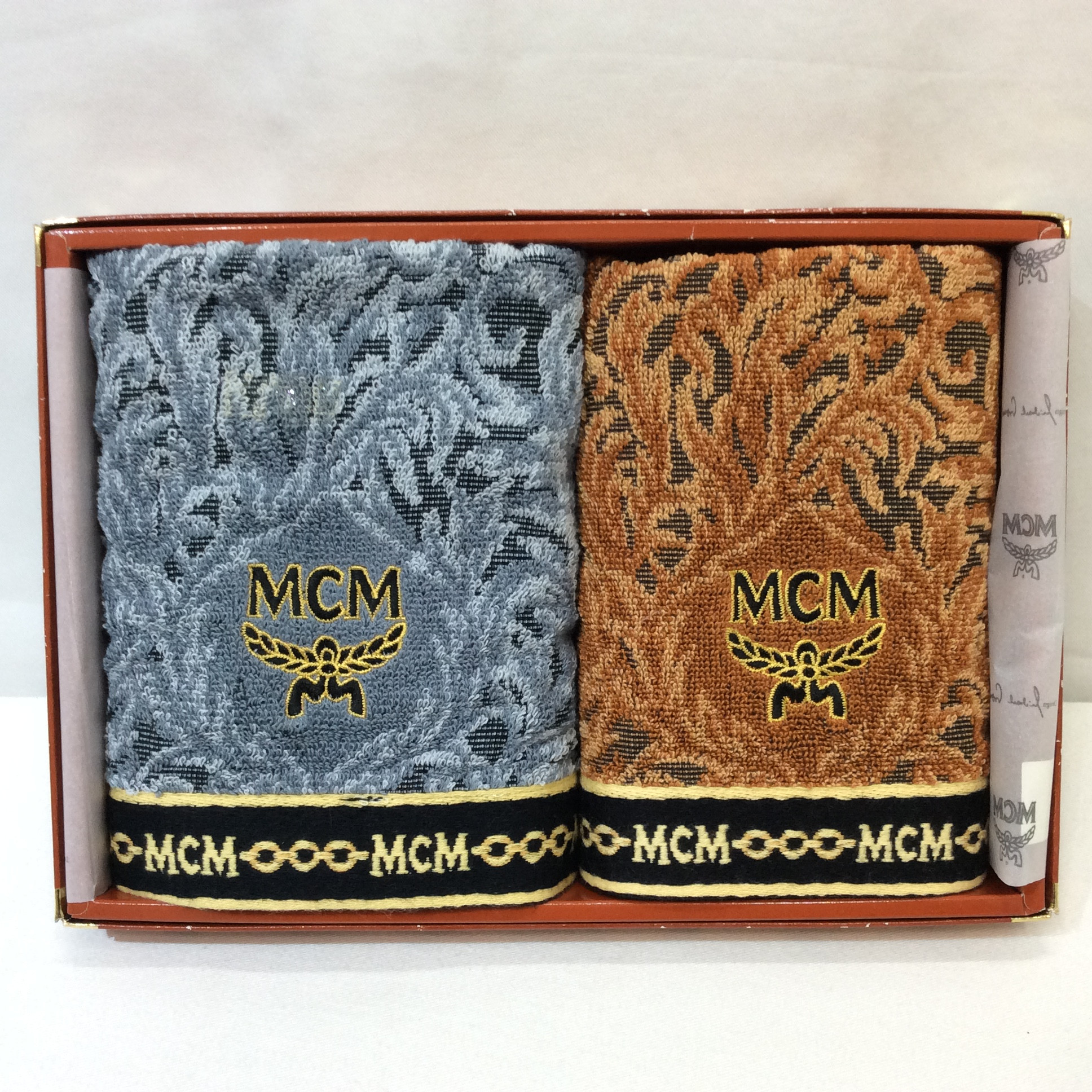 未使用 MCM ウォッシュタオル  セット