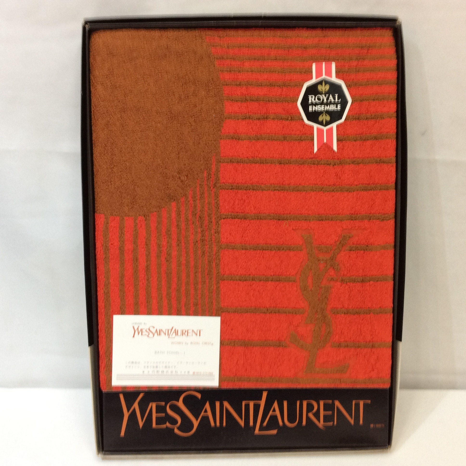 未使用 イブサンローラン バスタオル