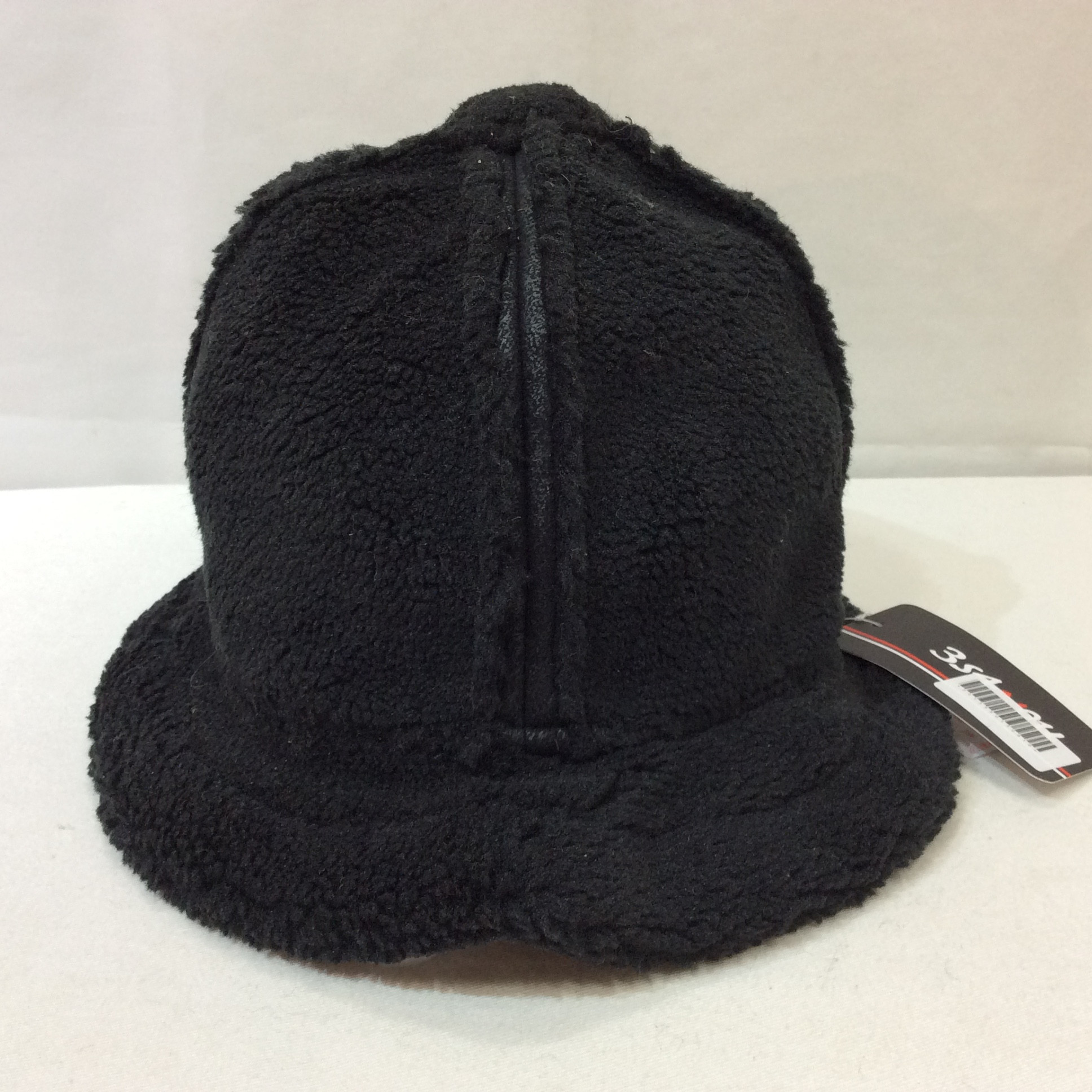  値下げ❗️新品☆3s4you リバーシブル ボア×合皮 帽子 ブラック