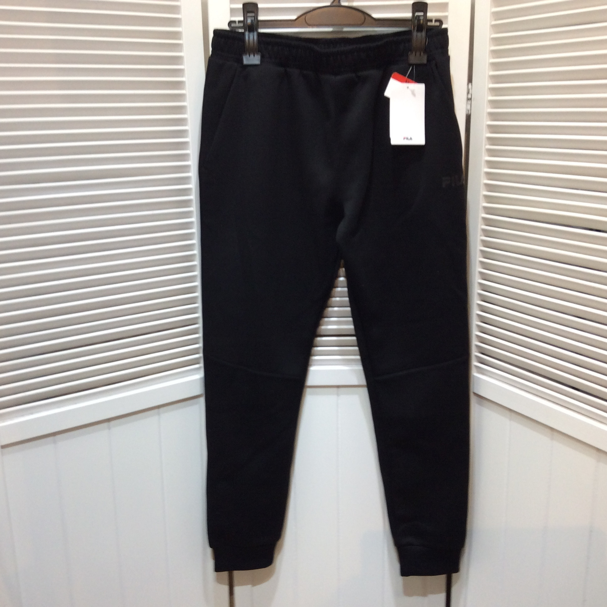 未使用 FILA フィラ  スウェットパンツ メンズ M ブラック