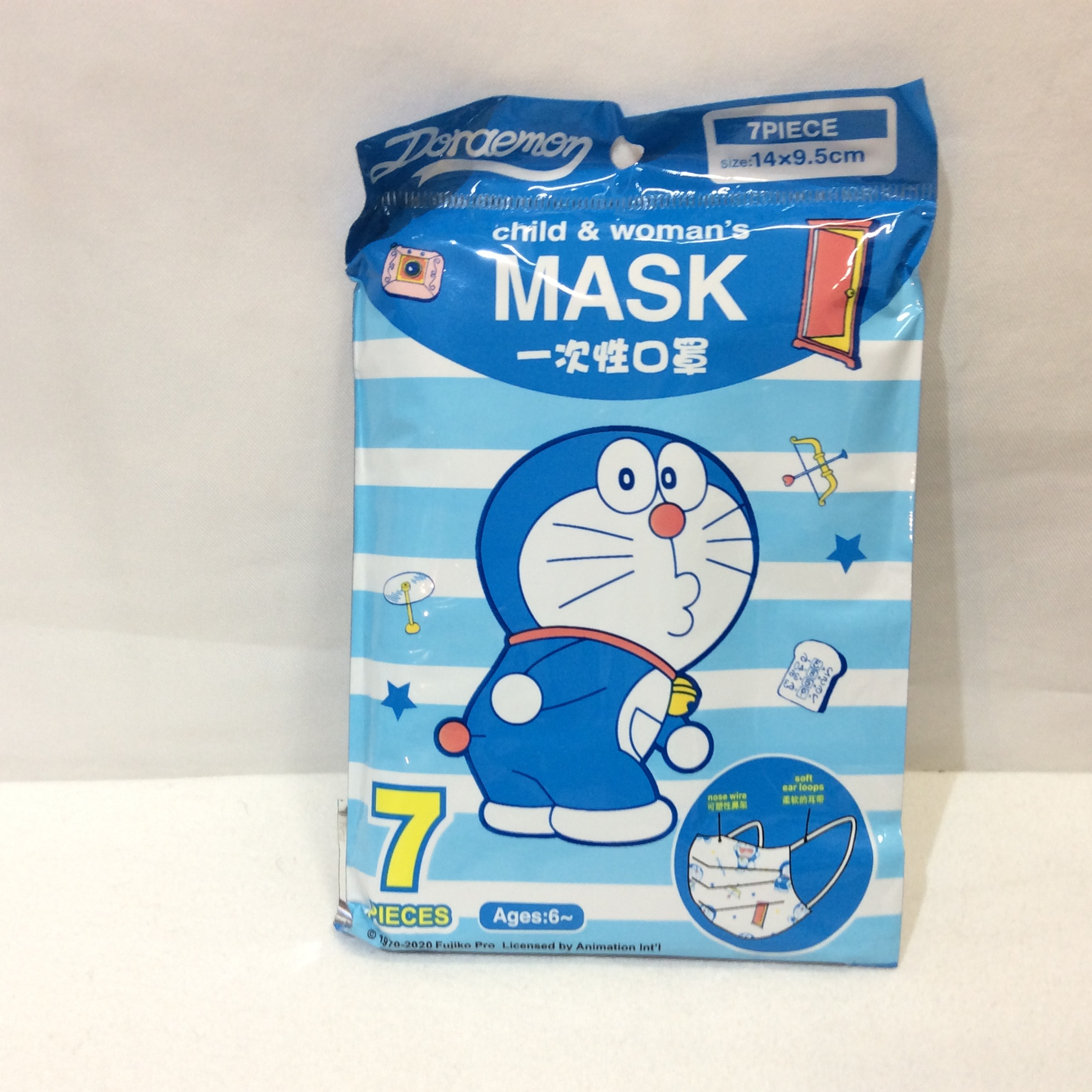 新品 子供マスク 7枚入  ドラえもん