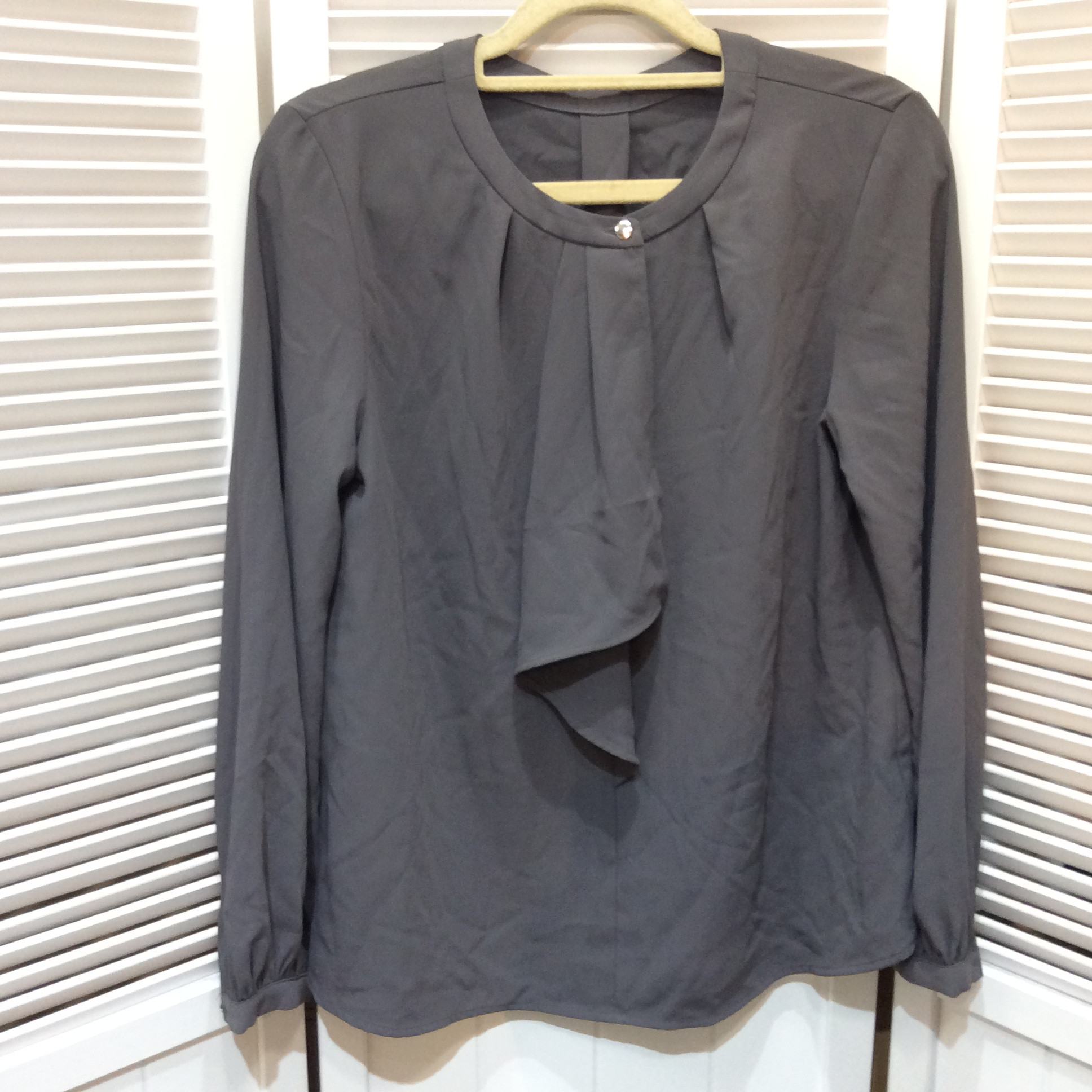 未使用 ロペピクニック ブラウス 38 チャコールグレー
