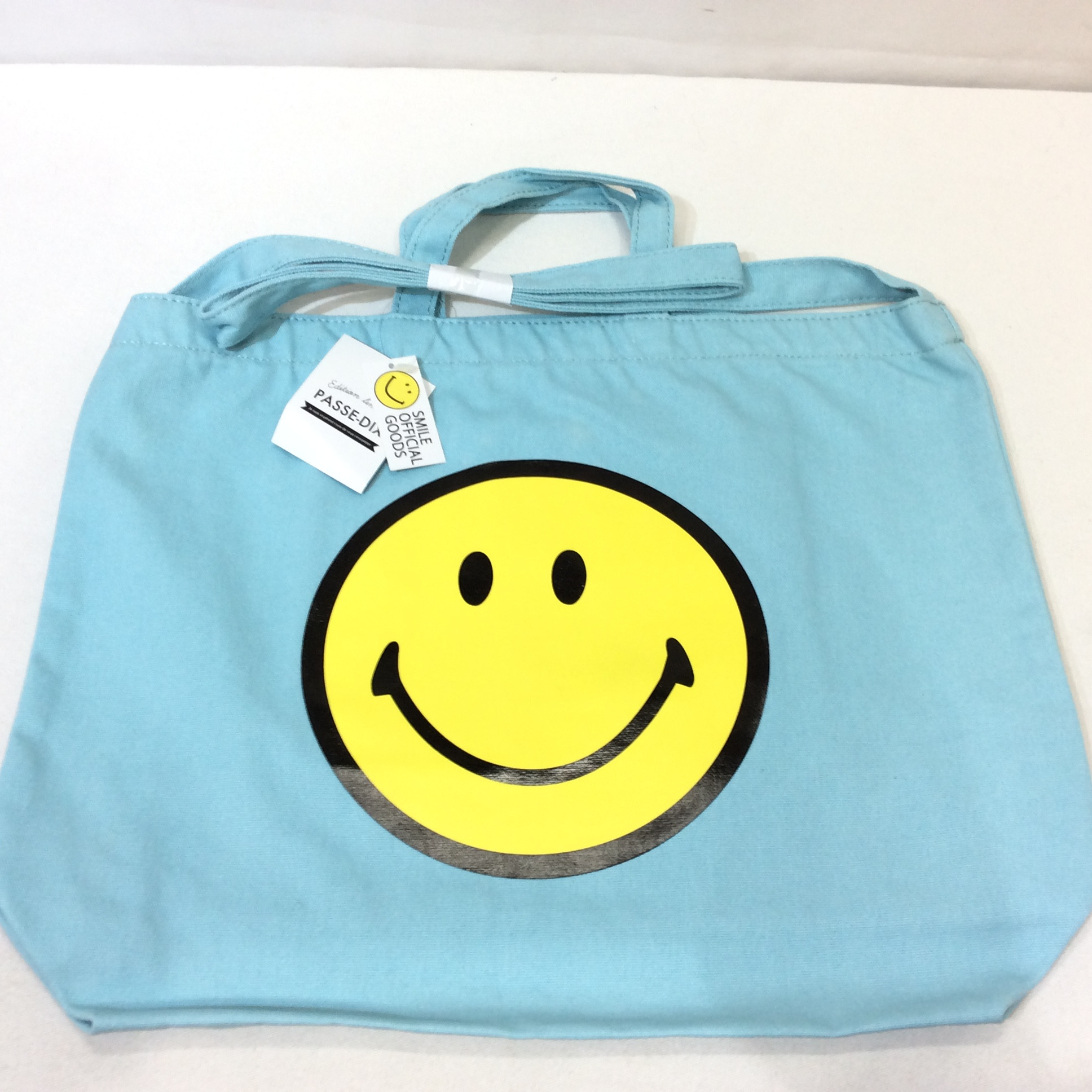 未使用☆スマイリー プリント2WAYトート