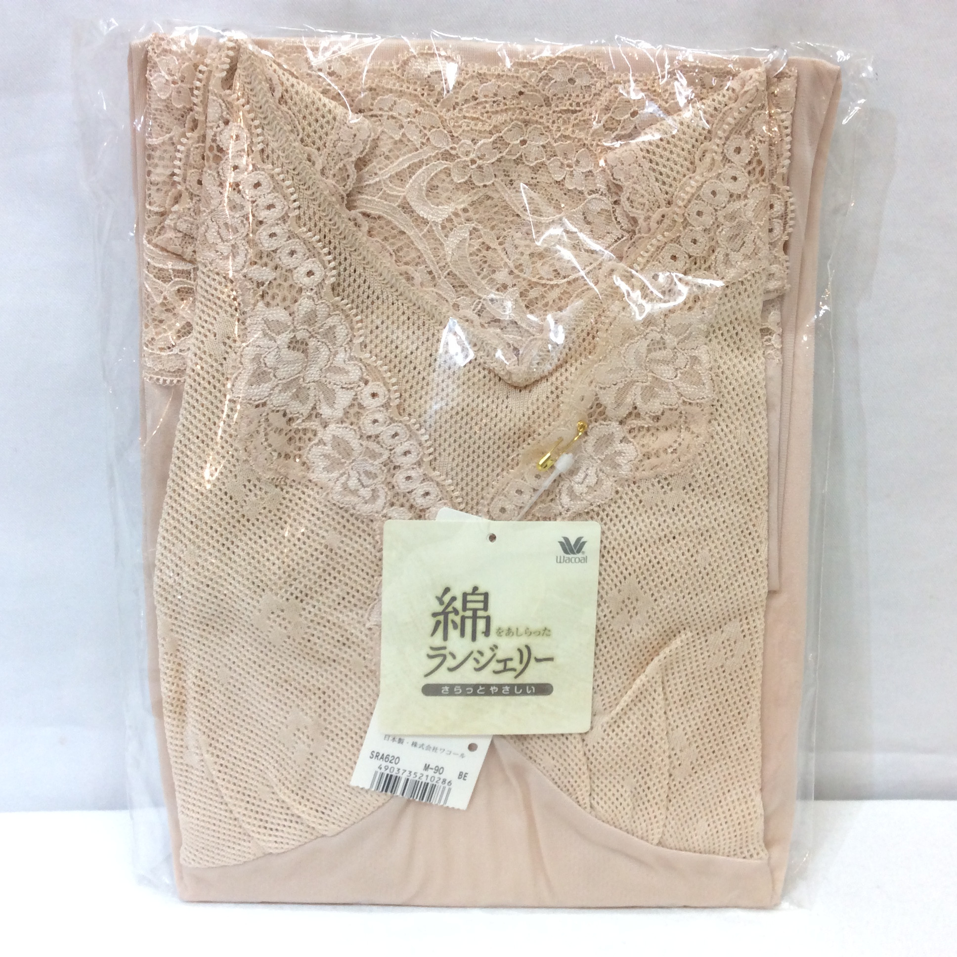 未使用☆ワコール 綿ランジェリー M 