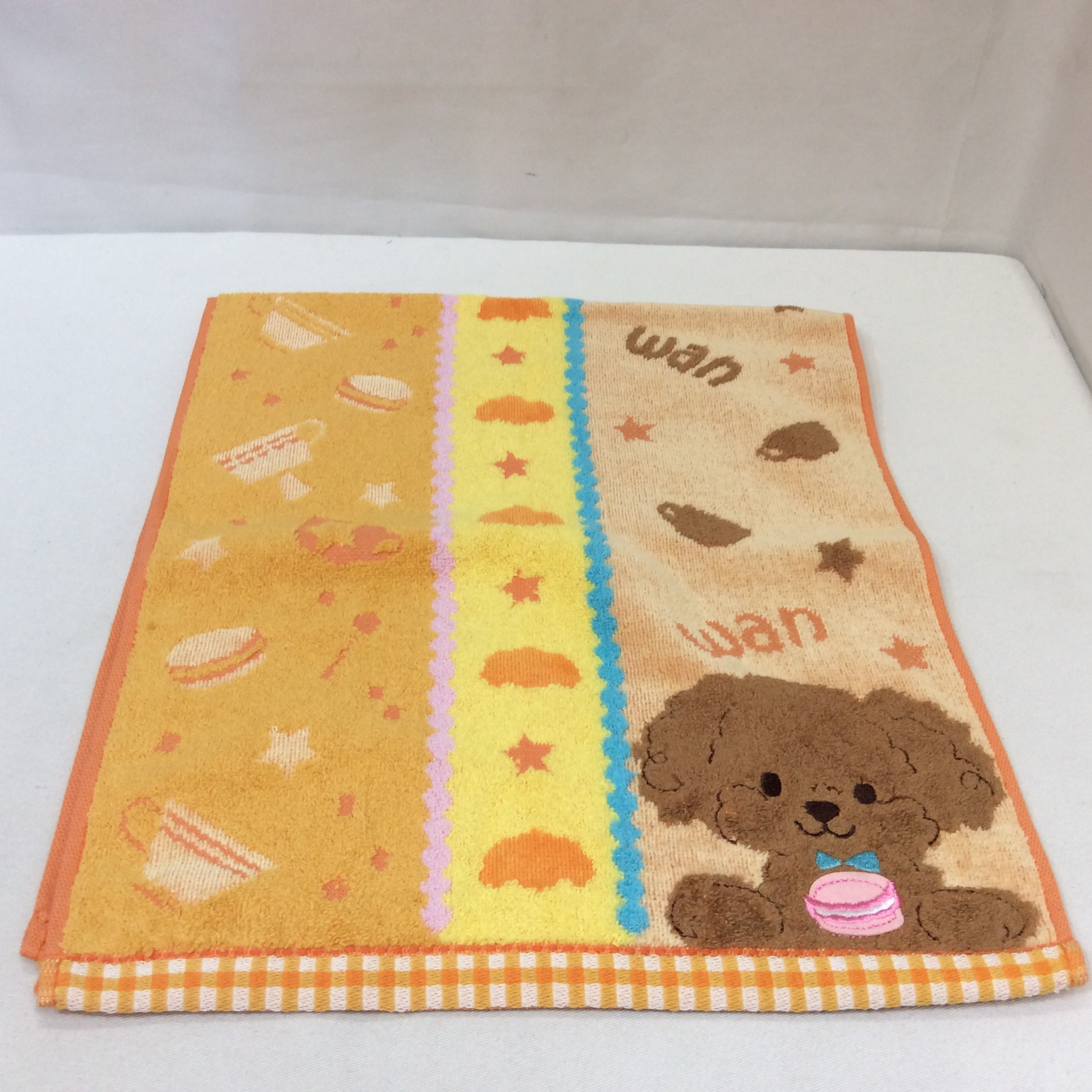 新品 フェイスタオル  犬