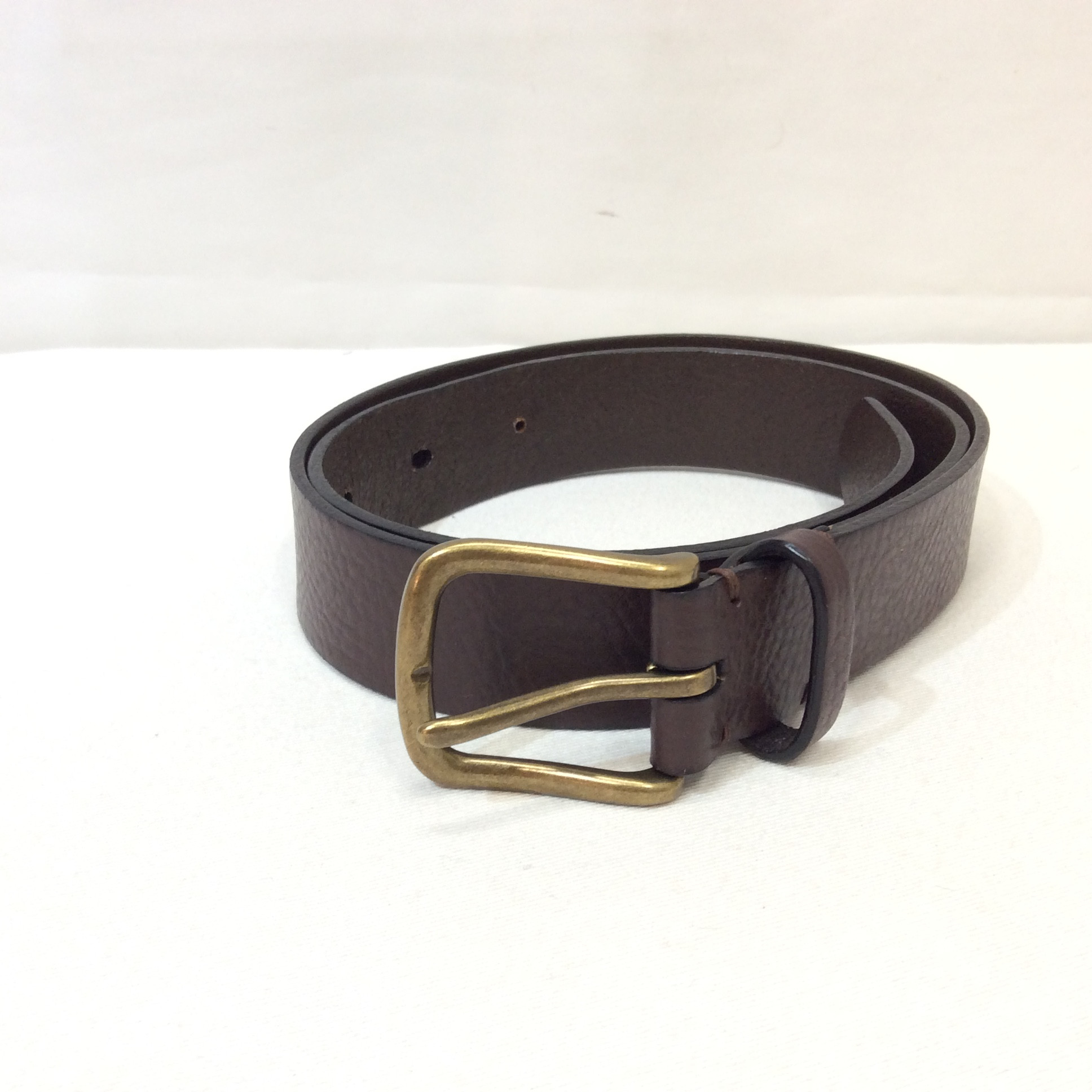 ユニクロ 牛革ベルト  こげ茶