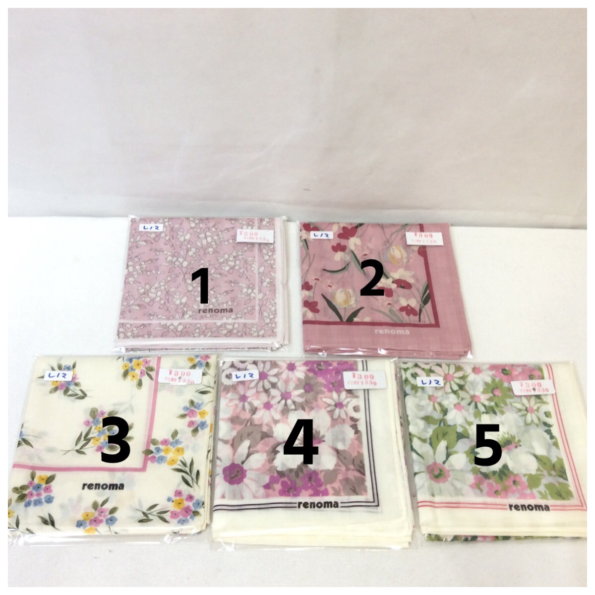 新品 レノマ ハンカチ 各種