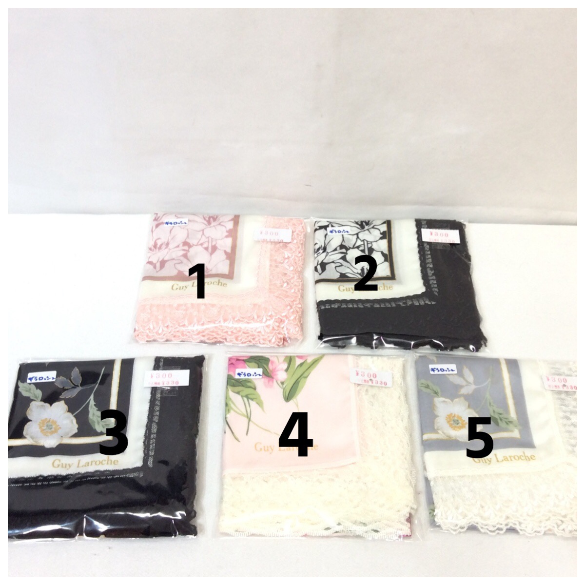 新品 ギラロッシュ レースハンカチ 各種