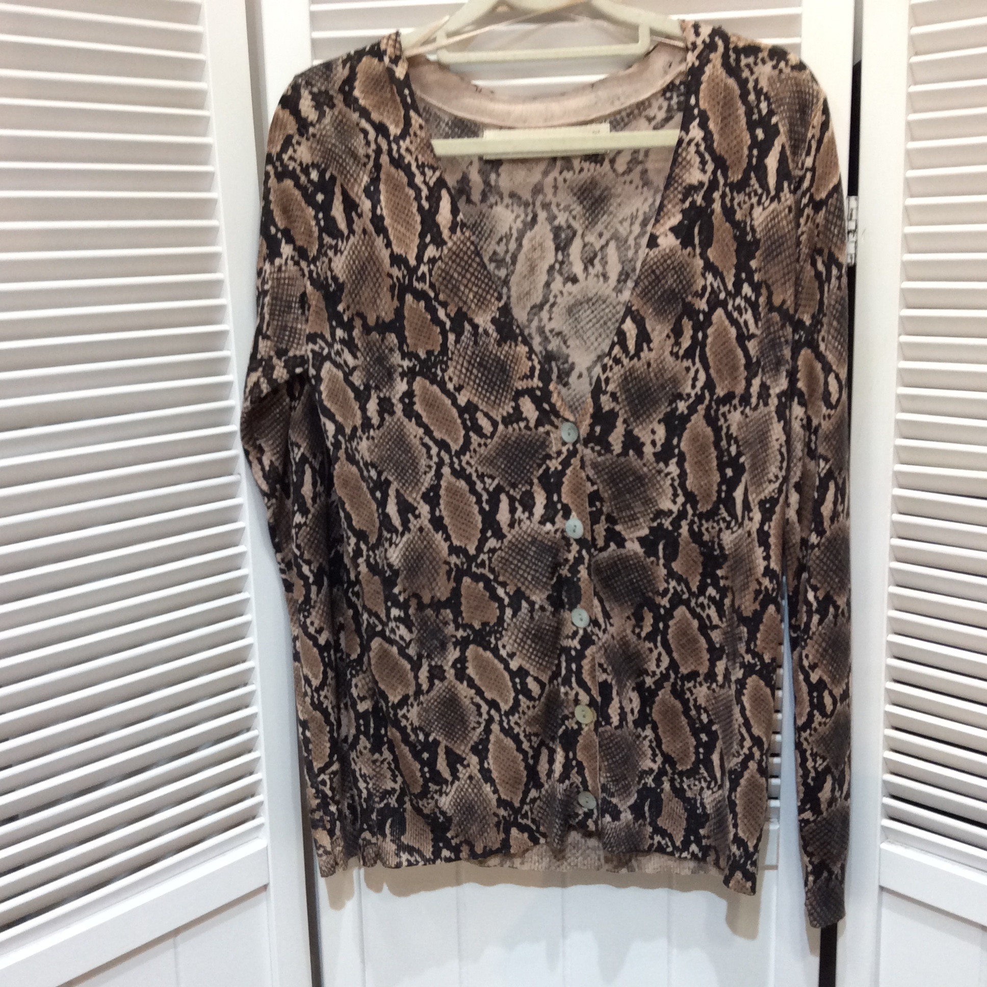 ZARA カーディガン S  アニマル柄