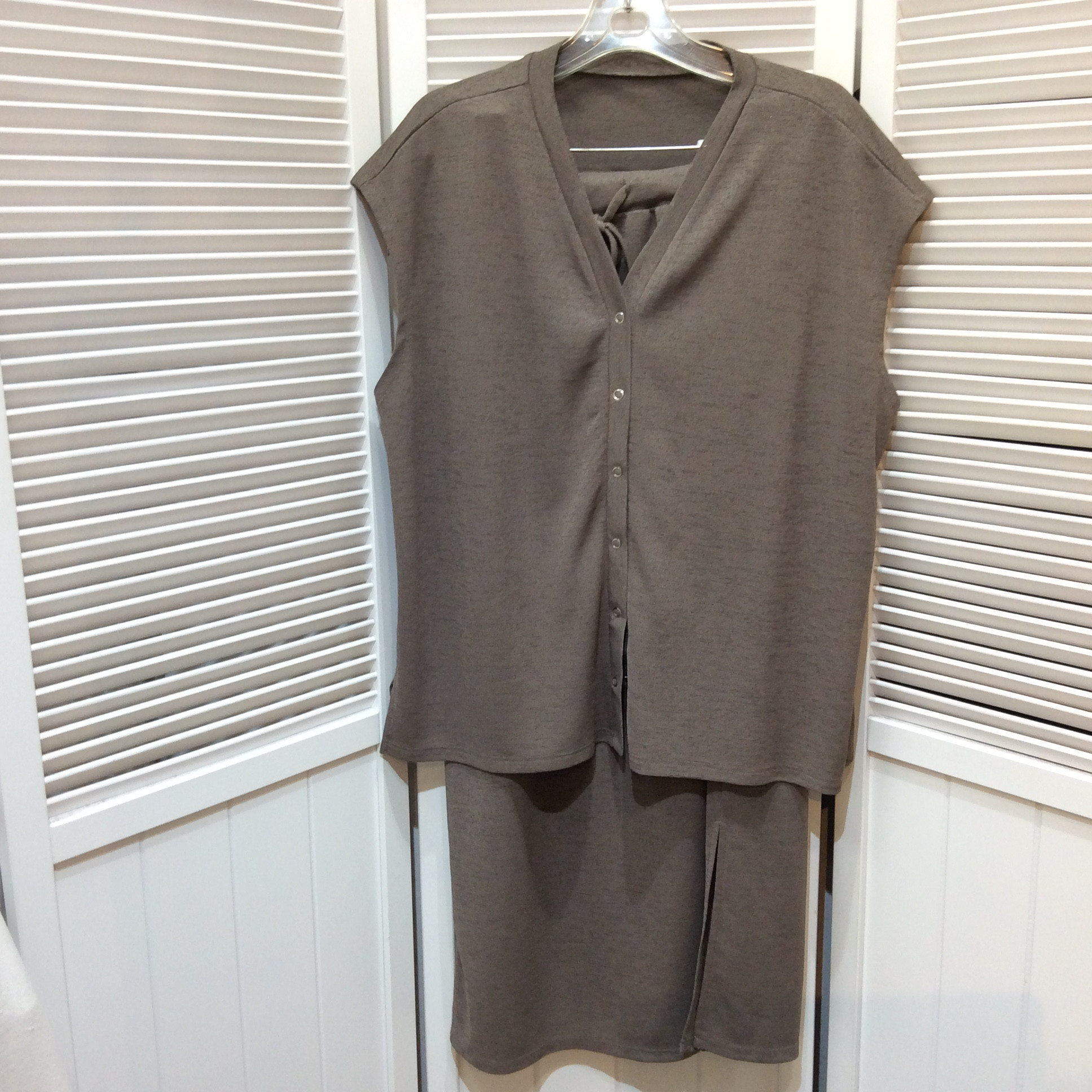 セットアップ フリーサイズ   ブラウン