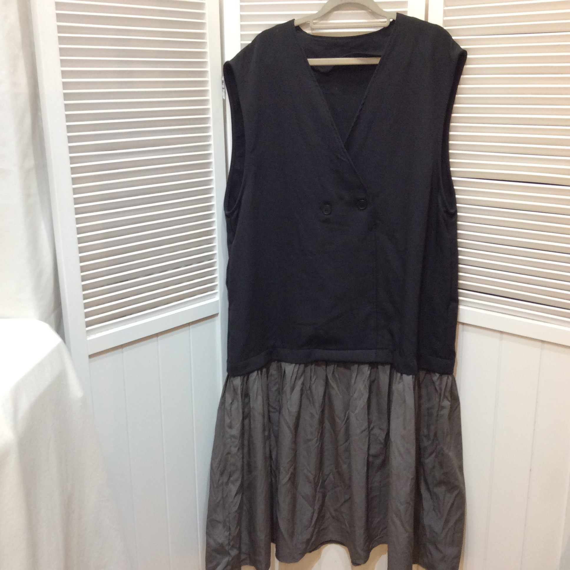 未使用 FRIFUL ジャンパースカート XL  ブラック／グレー