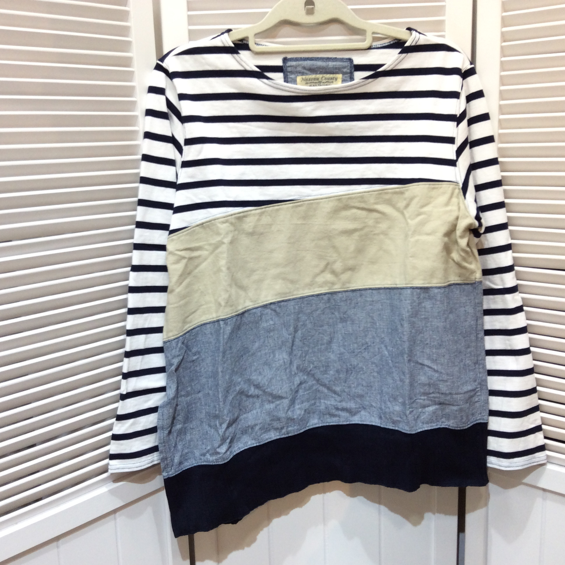 ジーンナッソーズ 長袖Tシャツ  サイズ3    ボーダー