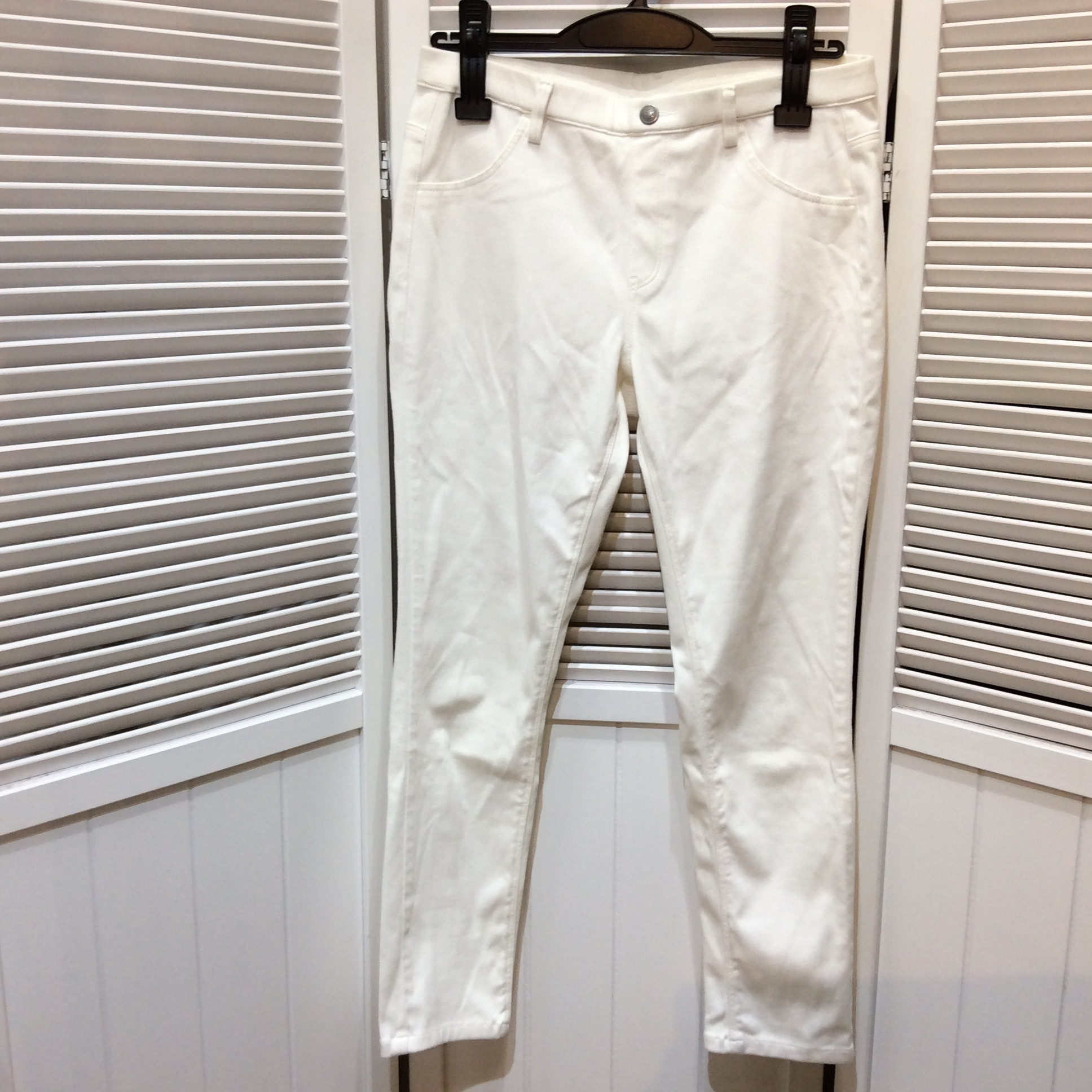 ユニクロ レギンスパンツ  W69〜75 ホワイト