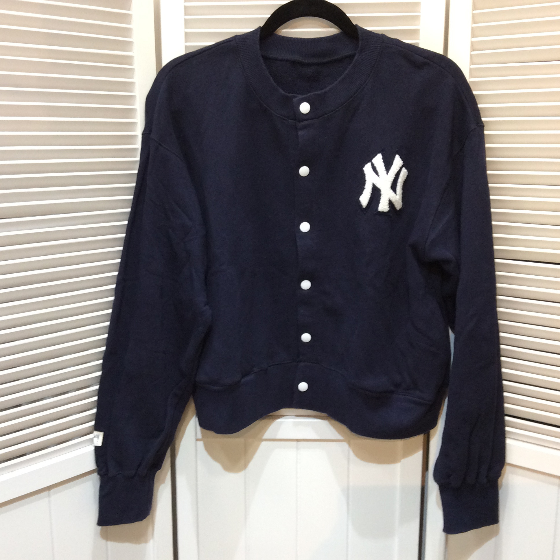 ロペピクニック×ニューヨークヤンキース コラボ  カーディガン 38 ネイビー