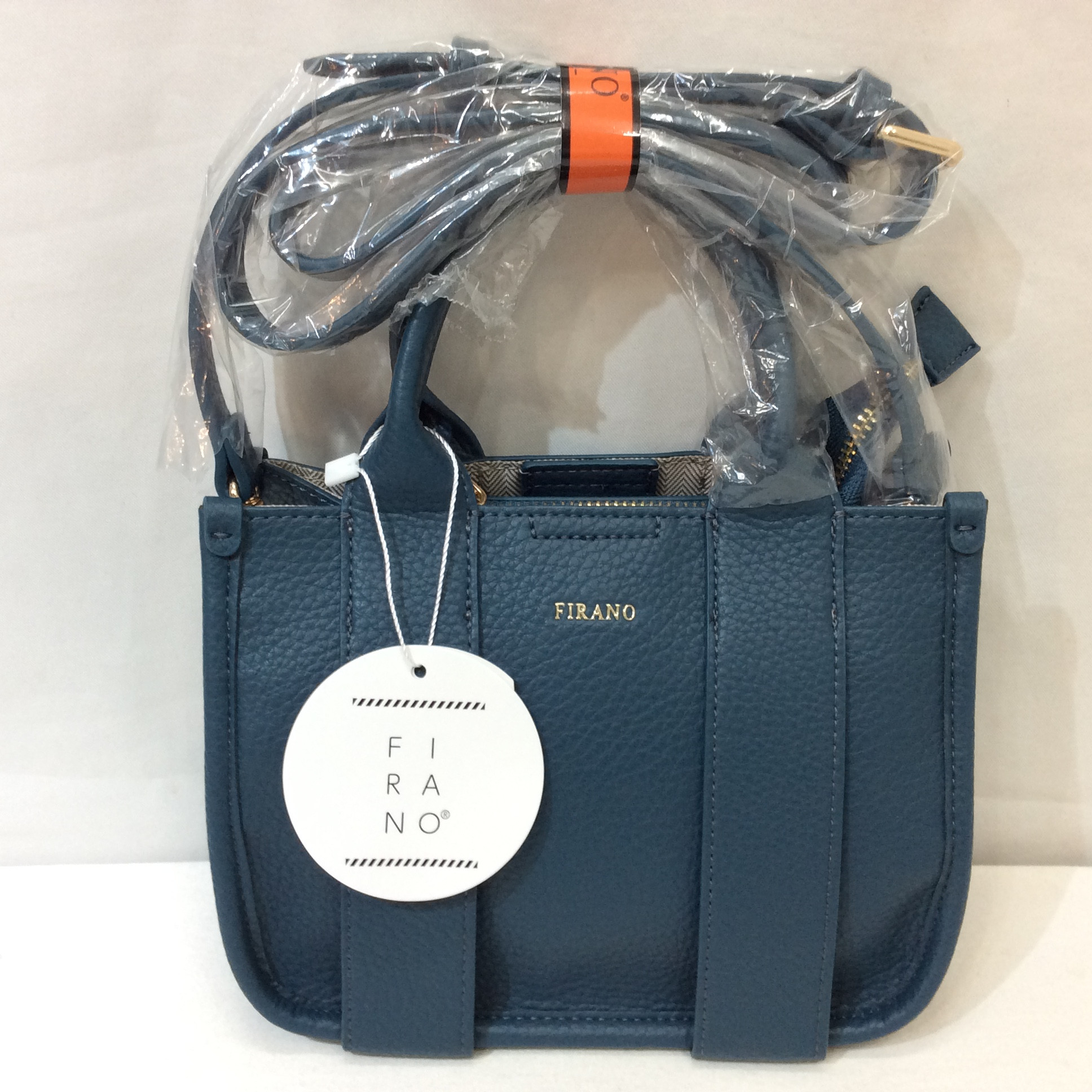 新品 FIRANO フィラノ 2WAYショルダーミニバッグ ブルー