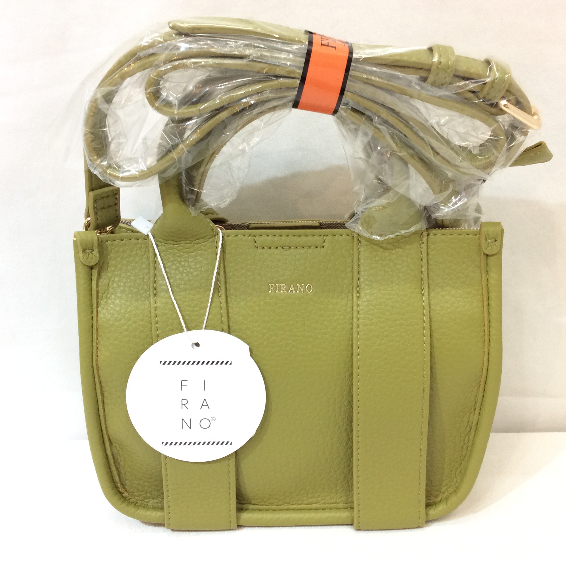 新品 FIRANO フィラノ 2WAYショルダーミニバッグ  グリーン