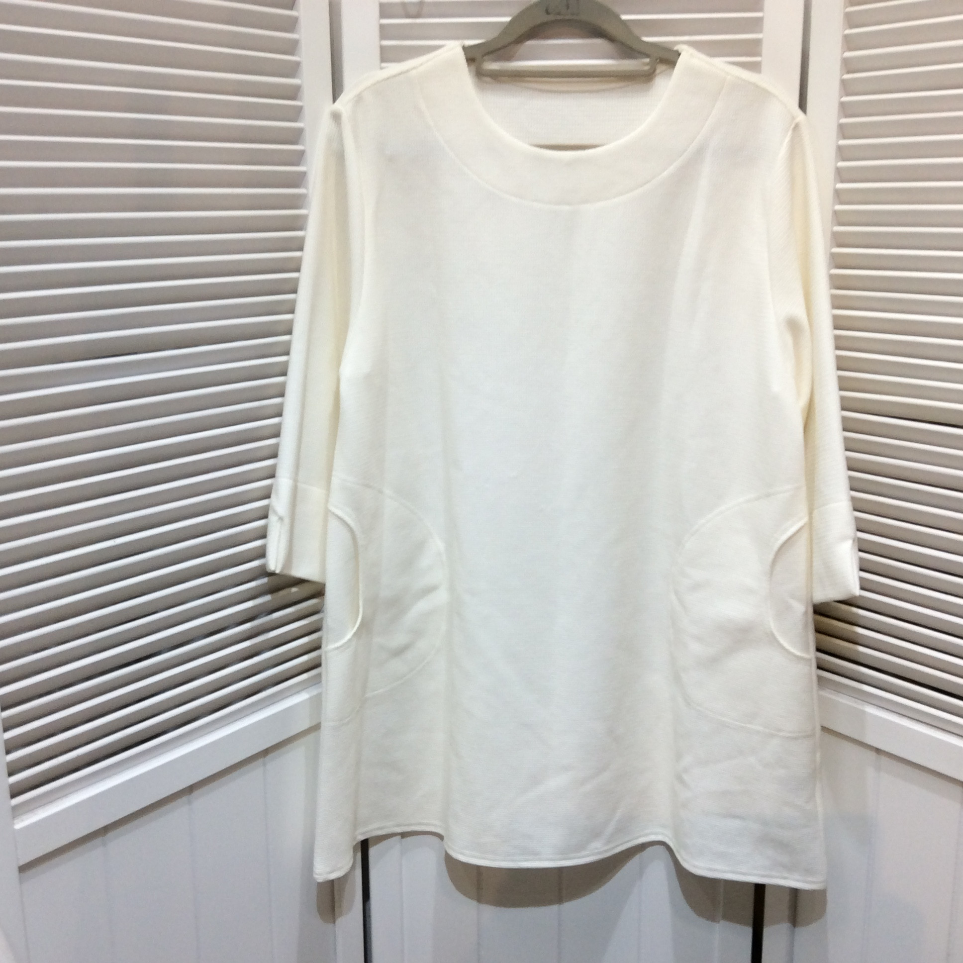 チュニック  M〜L  ホワイト  美品