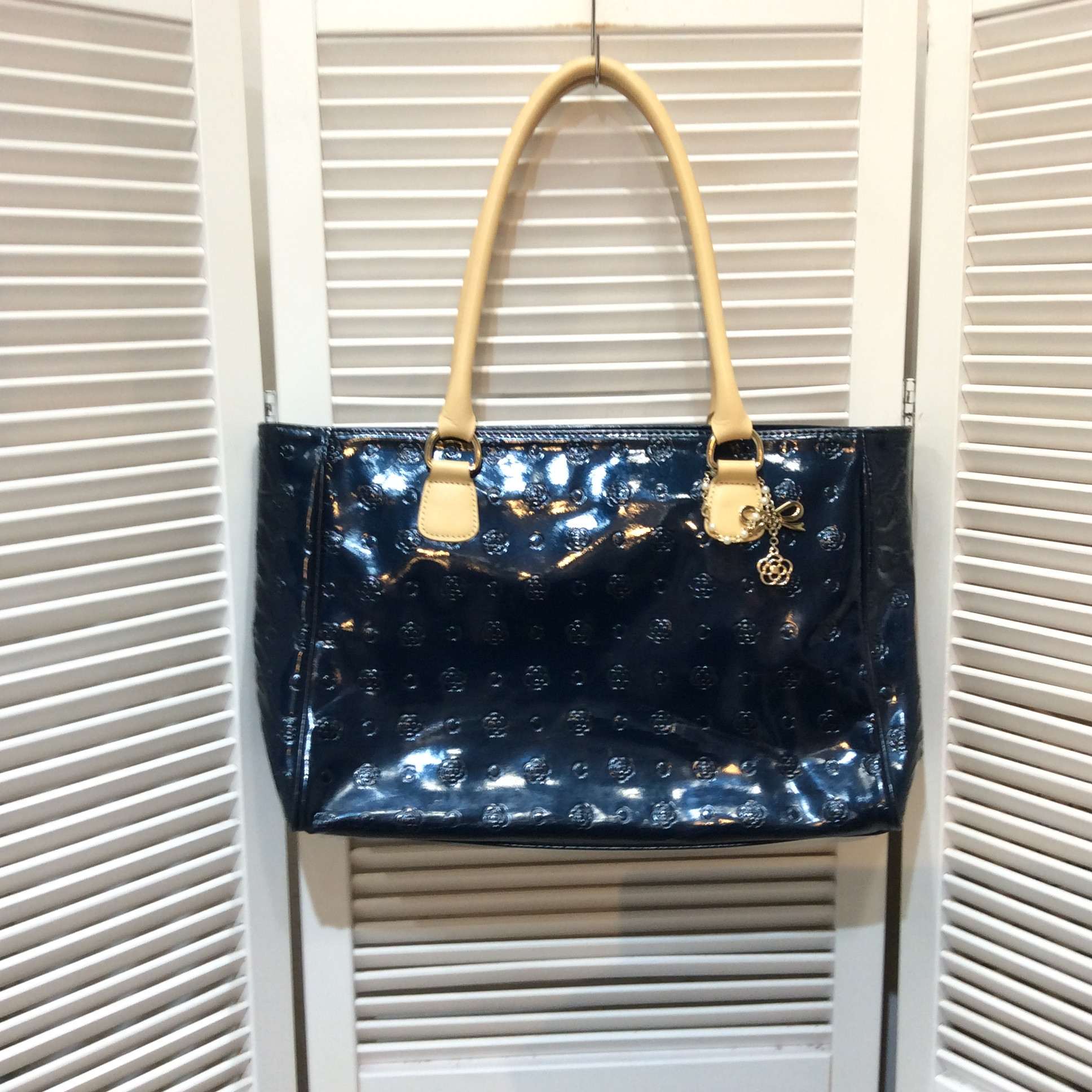 クレイサス トートバッグ  ネイビー