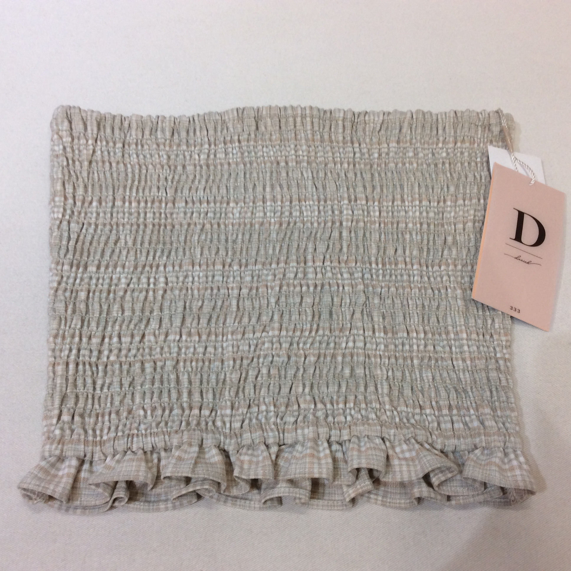 未使用☆Darich ダーリッチ チューブトップ フリー ベージュ