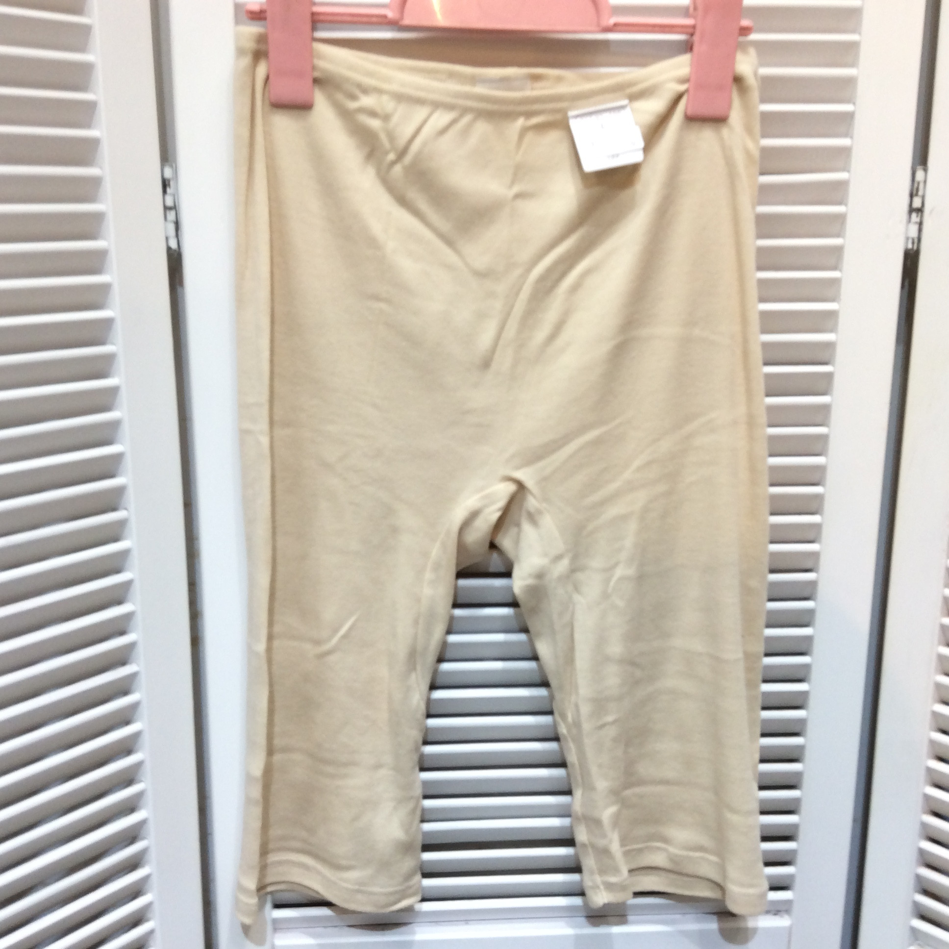 新品 下着  5分丈ズボン下  Lサイズ  ベージュ