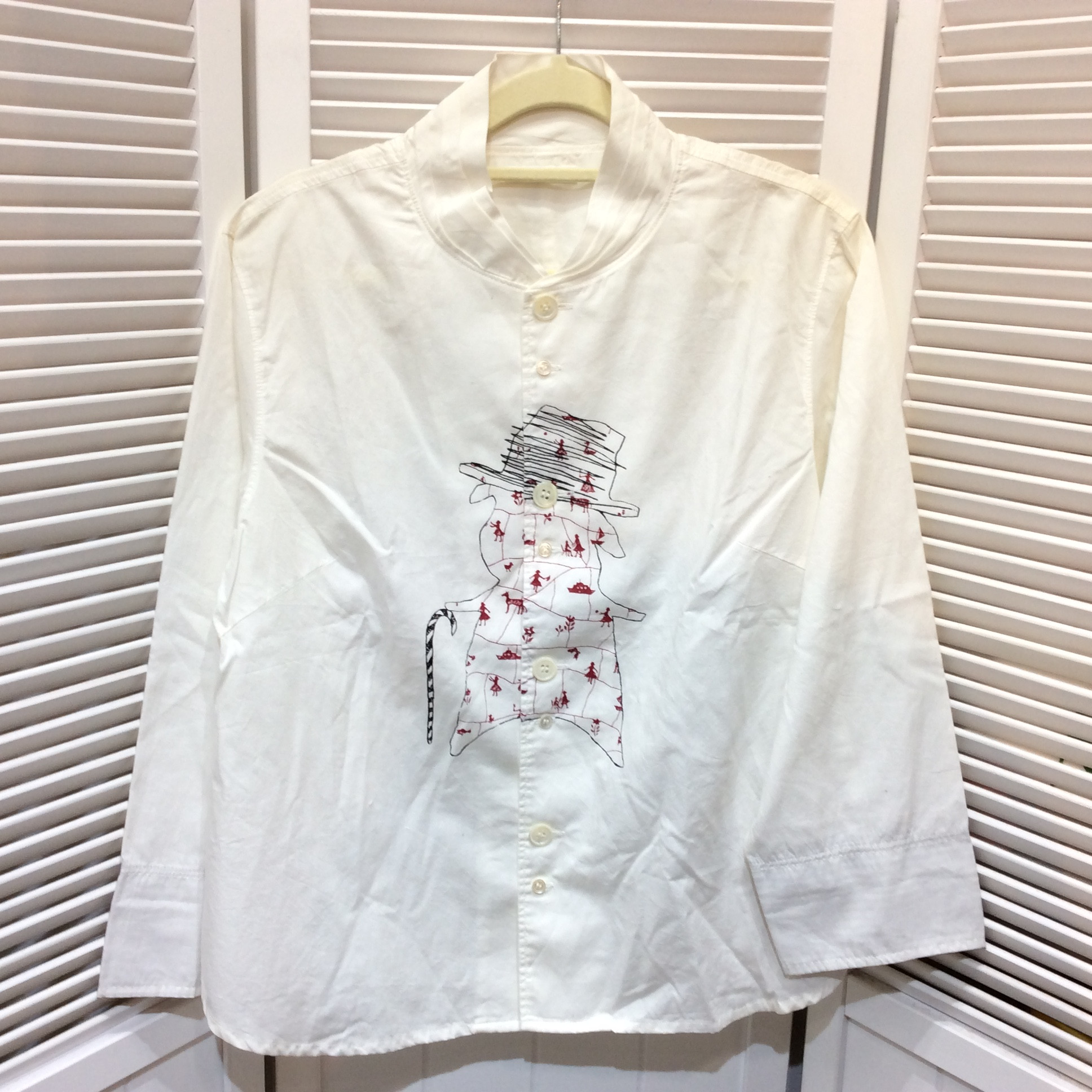 CO's コズ レディース 長袖シャツ ブラウス ホワイト 肩に色焼け有り