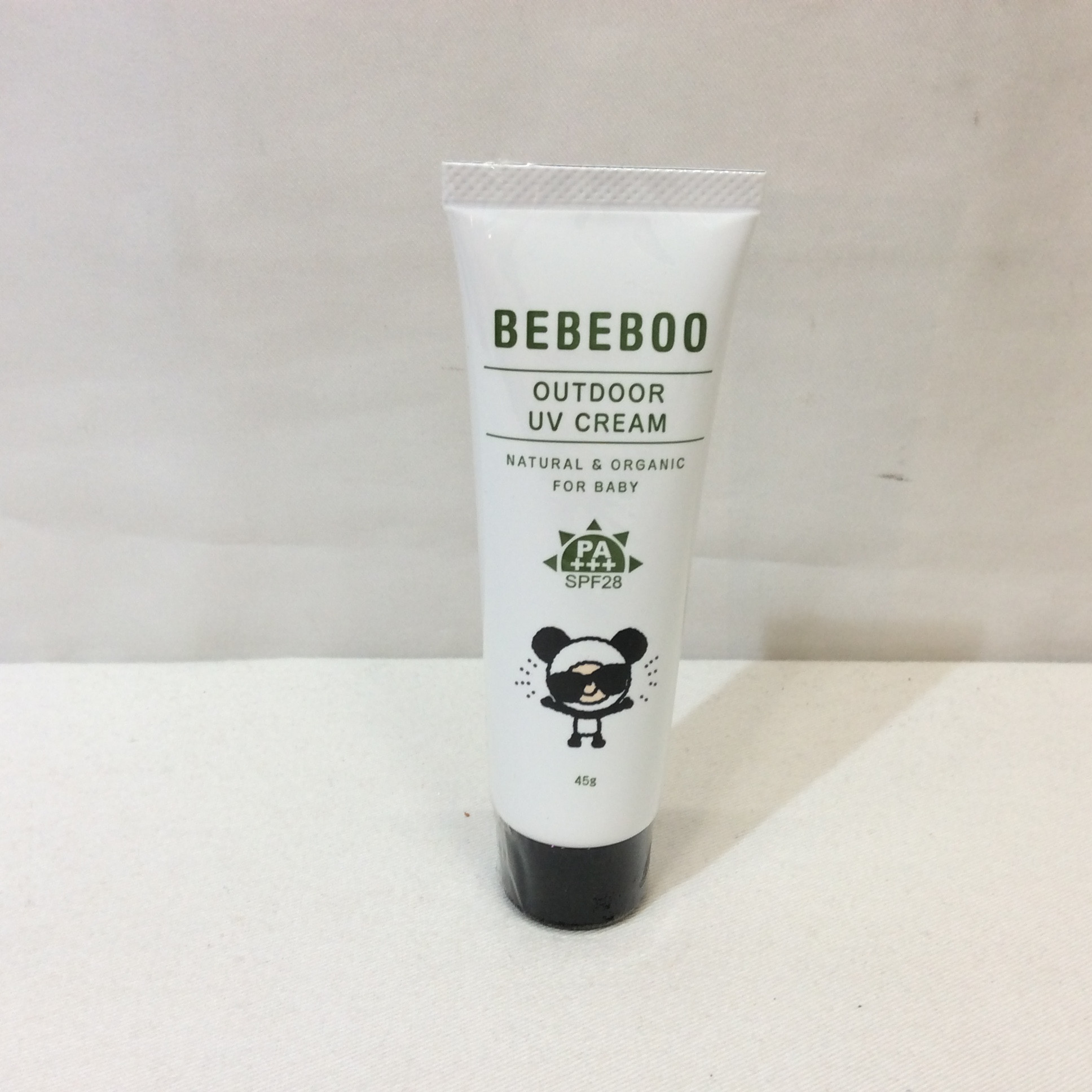 新品☆BEBEBOO ベベブー UVクリーム(日焼け止め用) 45g PA+++ SPF28 OUTDOOR UV CREAM
