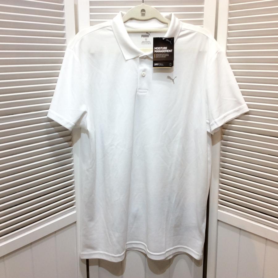 新品☆PUMA プーマ メンズ 半袖ポロシャツ XXL 3L ホワイト