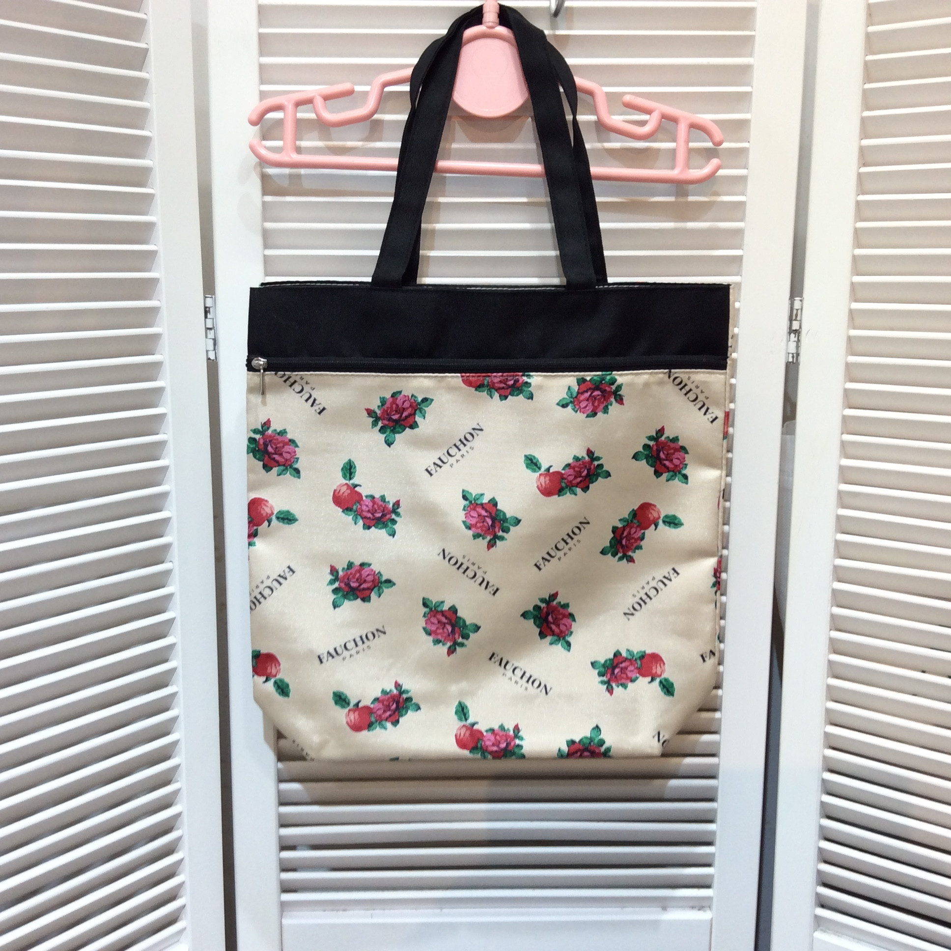 未使用 高島屋オリジナル トートバッグ 非売品 花柄 No3