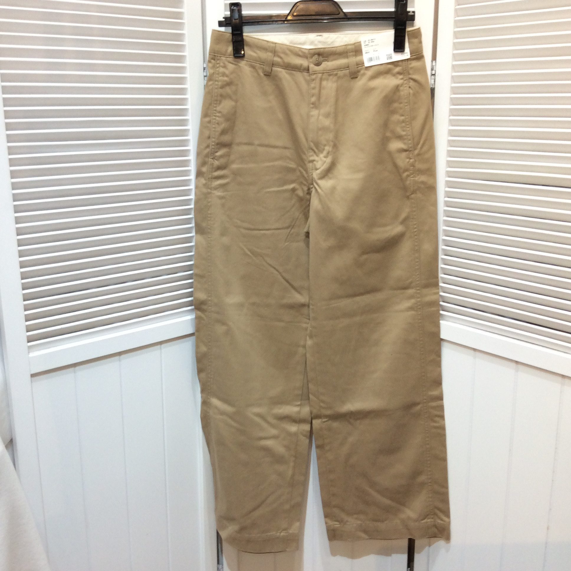 未使用 ユニクロ バギーパンツ 婦人Mサイズ  ベージュ