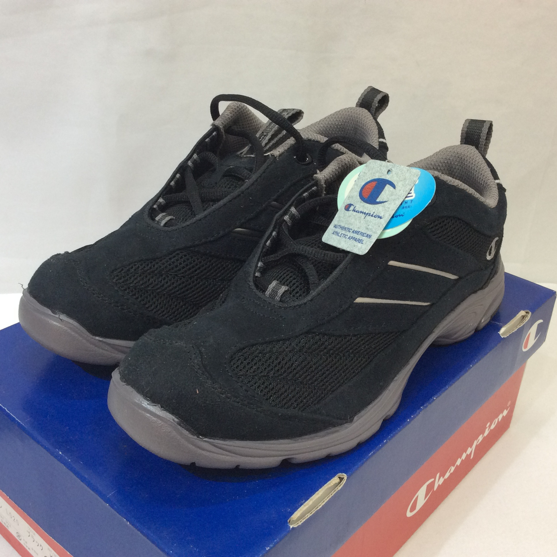 未使用☆チャンピオン スニーカー 24cm ブラック 箱付き