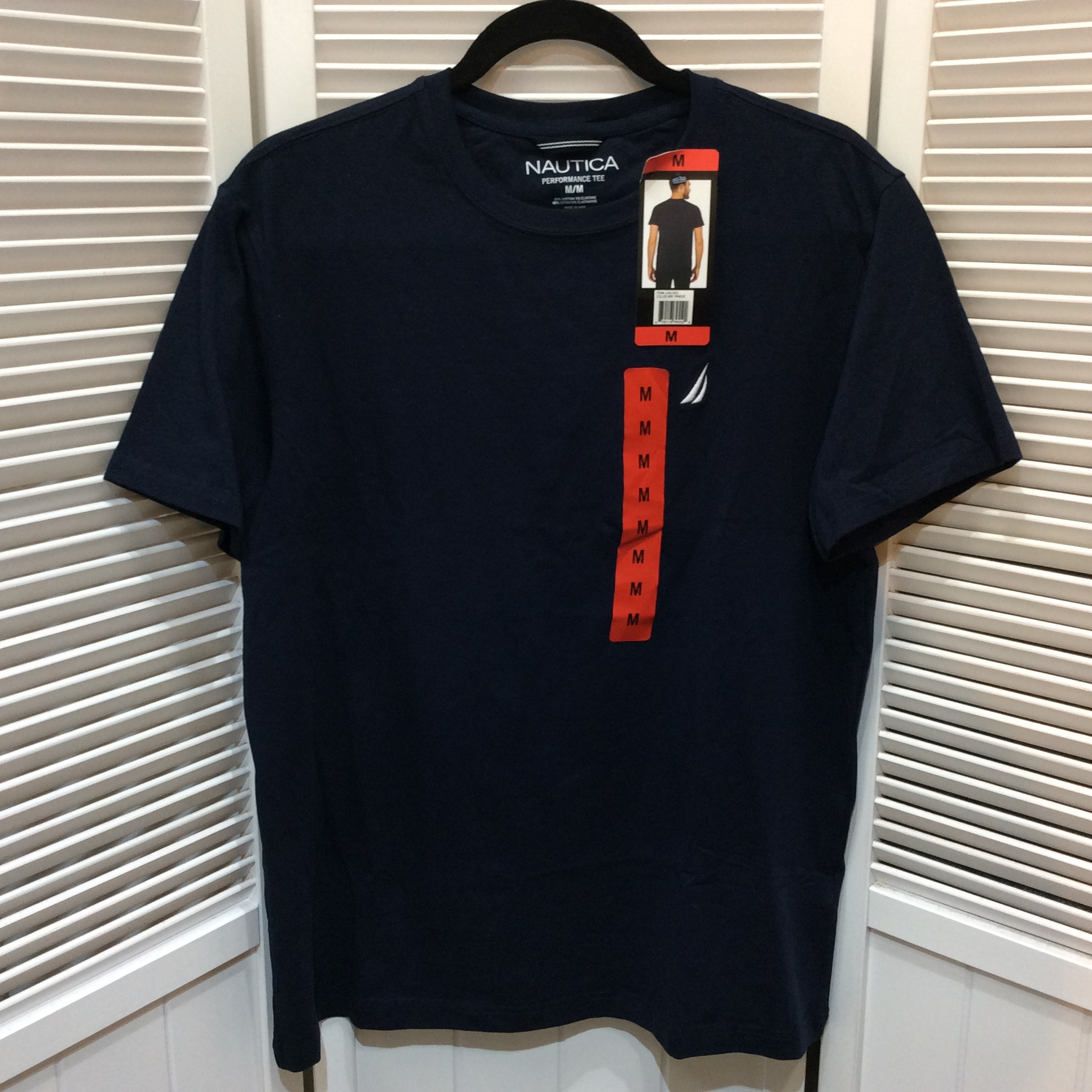 新品☆NAUTICA ノーティカ メンズ 半袖Tシャツ M ネイビー