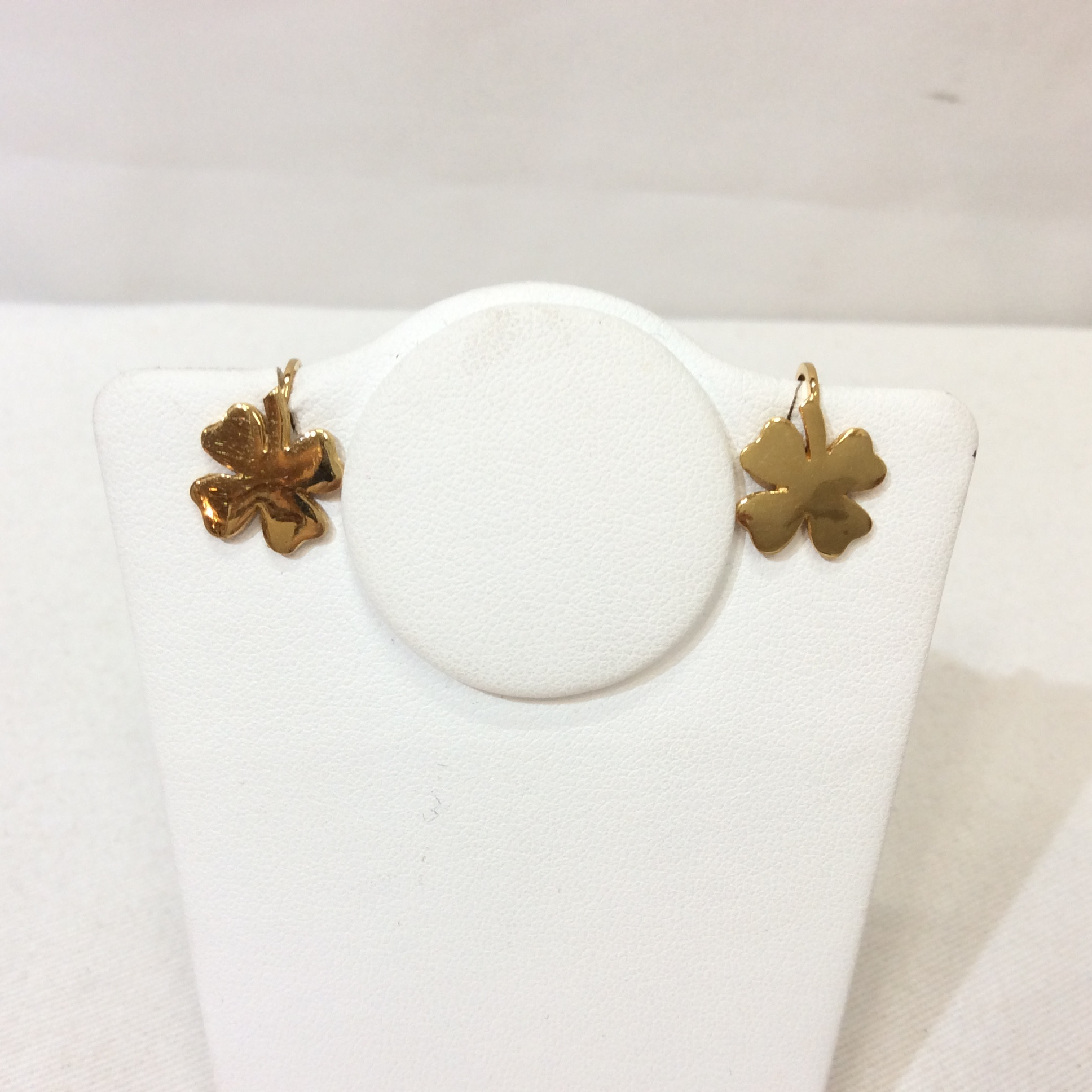 未使用 ファッションイヤリング  四つ葉