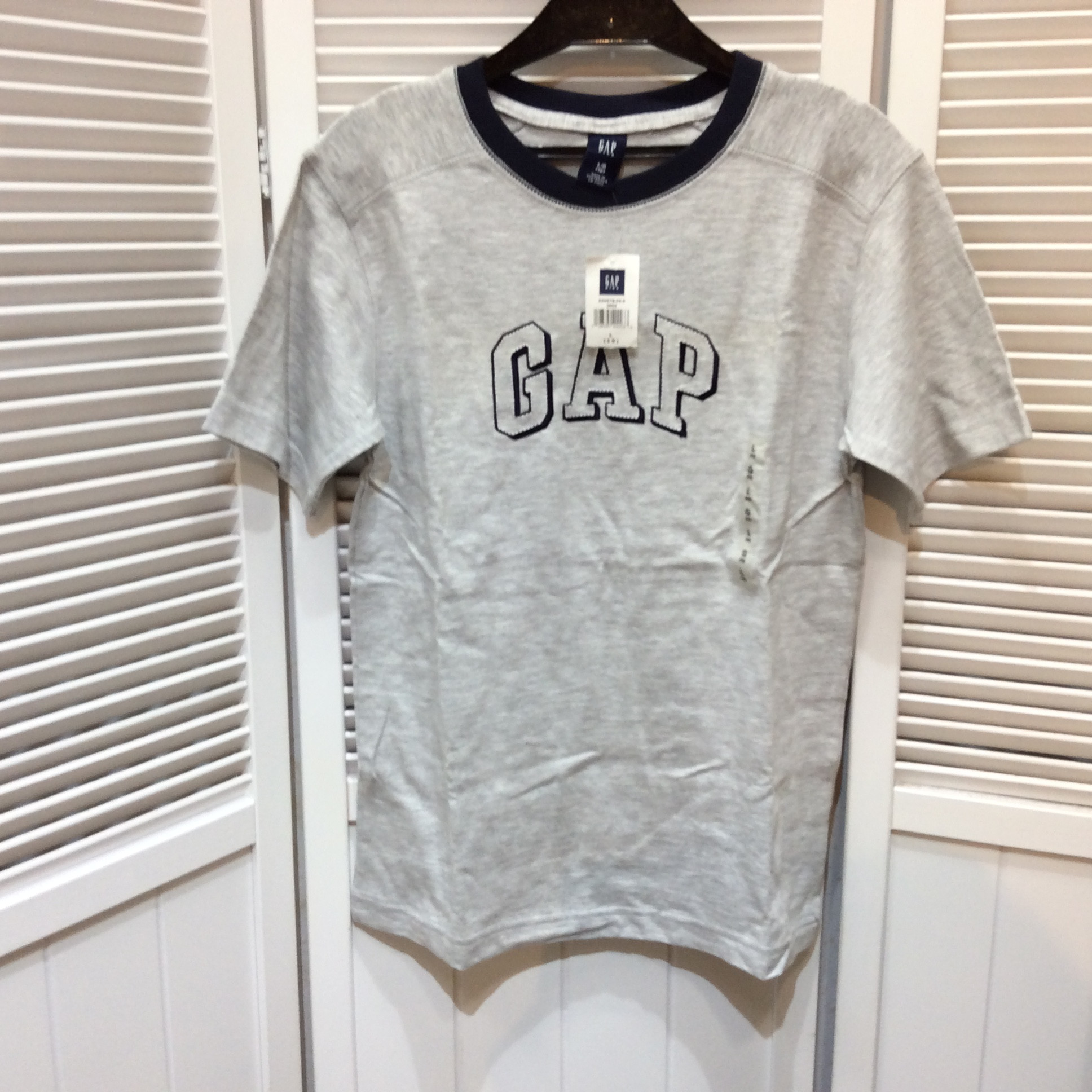 未使用 GAP Tシャツ  子供サイズL  グレー