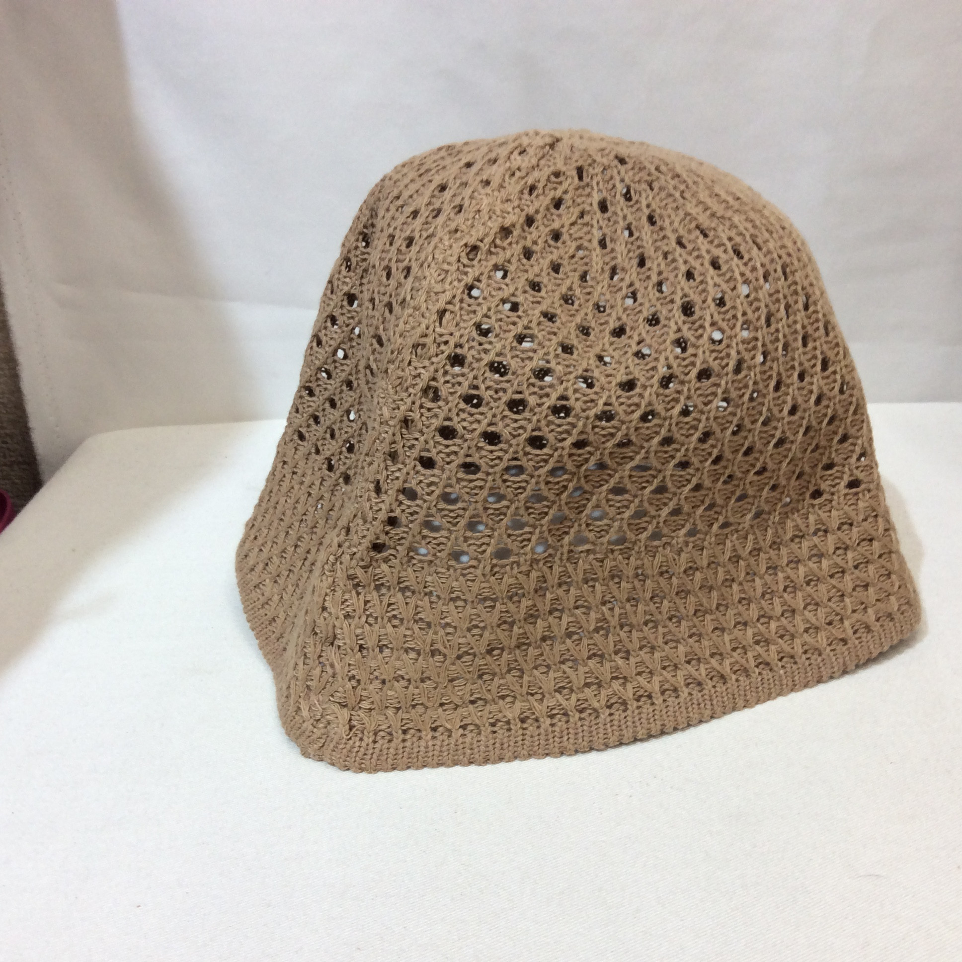 未使用 帽子 フリーサイズ   ブラウン