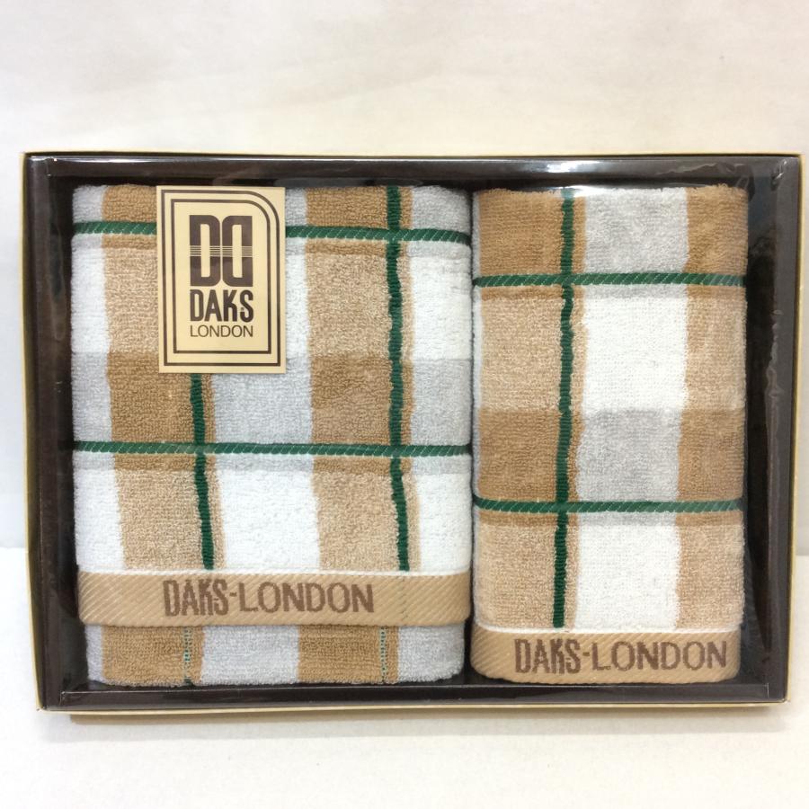 値下げ❗️未使用☆DAKS LONDON ダックス フェイスタオル&ウォッシュタオル 2枚セット