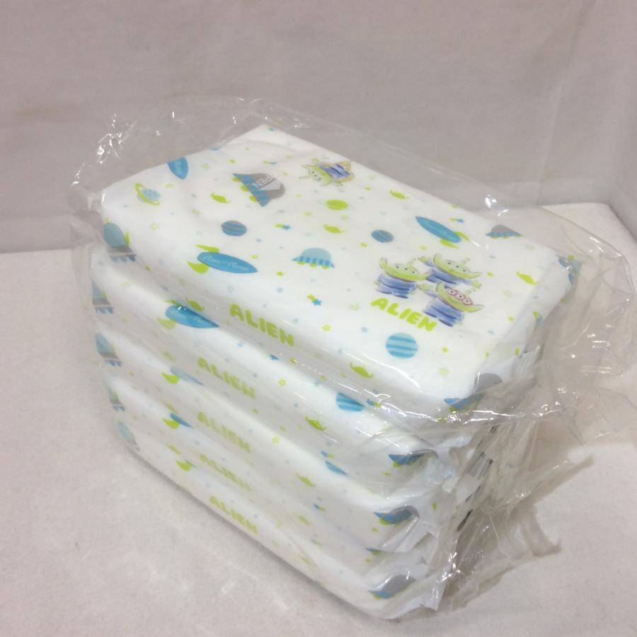 未使用☆トイストーリー エイリアン アルコールフリー除菌シート60枚入×5個セット