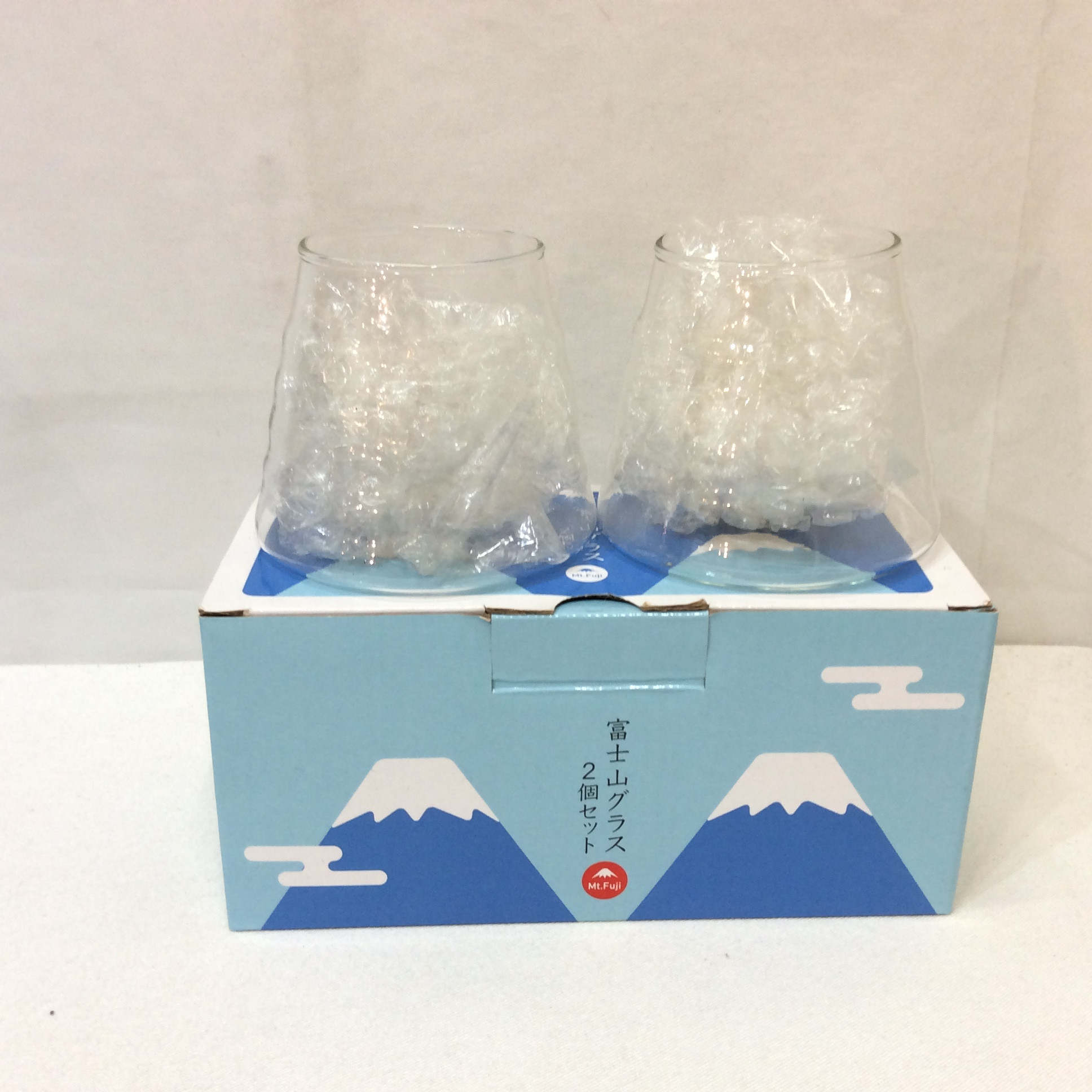 未使用 富士山グラス2個組