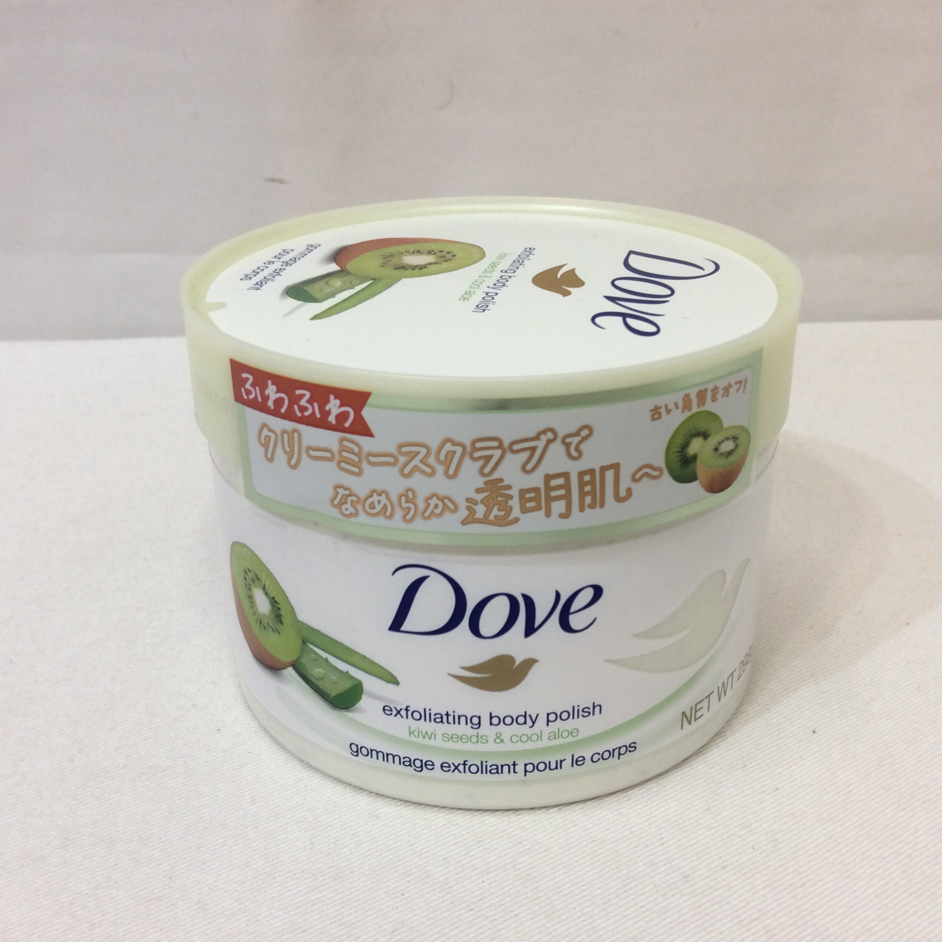 新品 ダブ クリーミースクラブ  キウイ＆アロエ  298g
