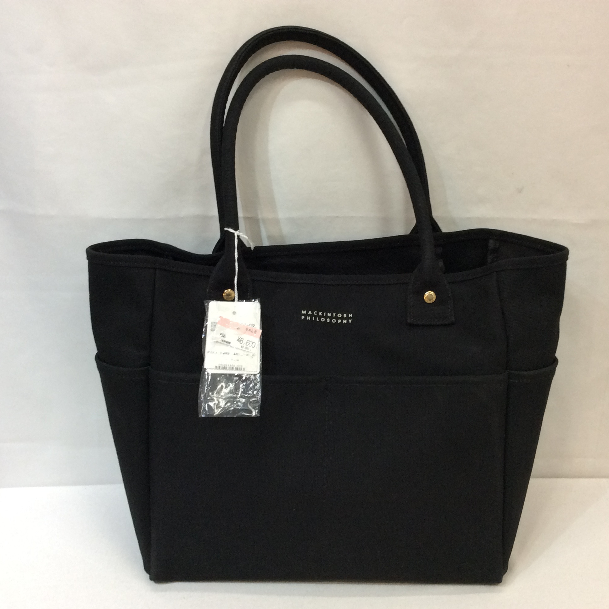 未使用☆マッキントッシュフィロソフィー トートバッグ ブラック