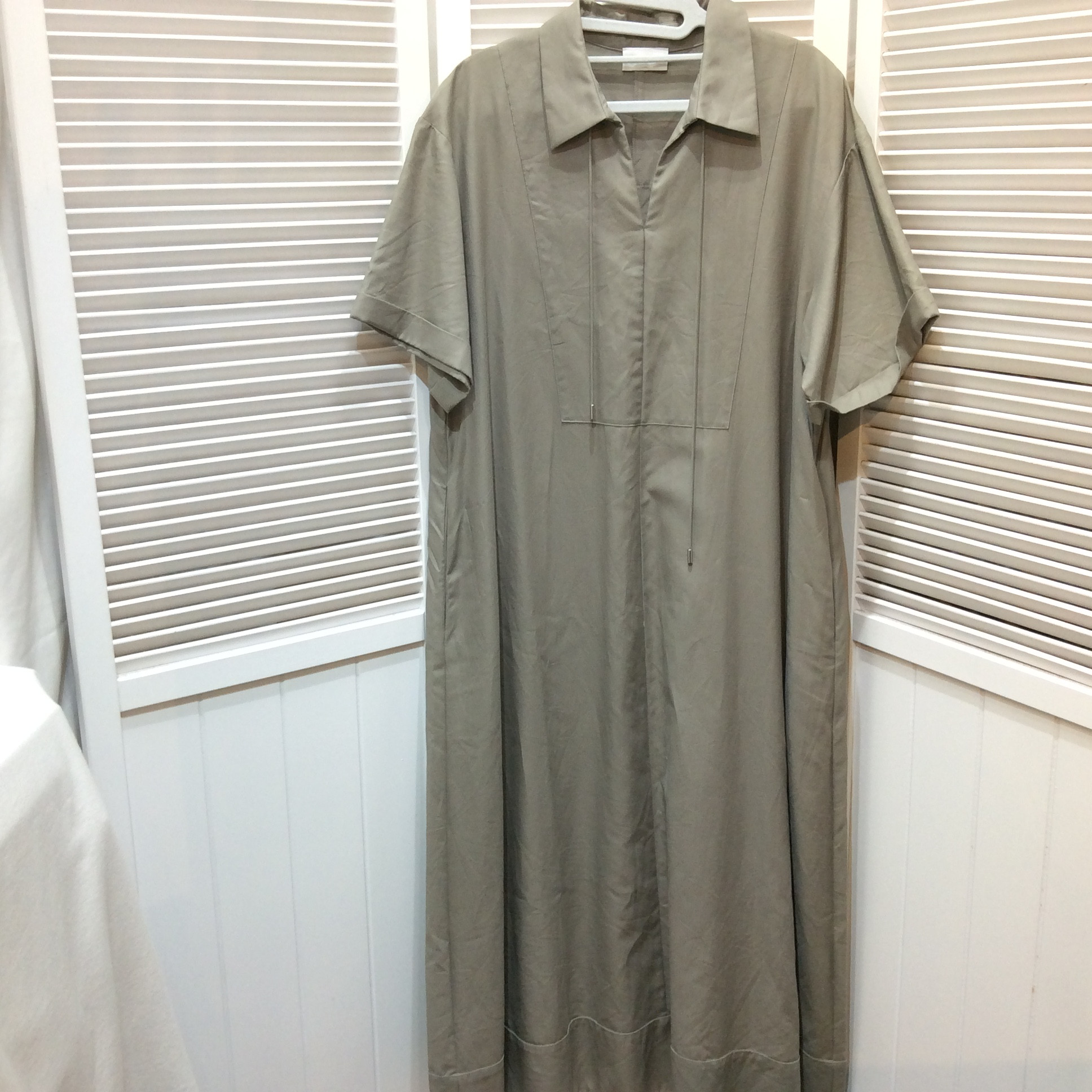 MOGA モガ ロングワンピース  グレージュ  サイズ3