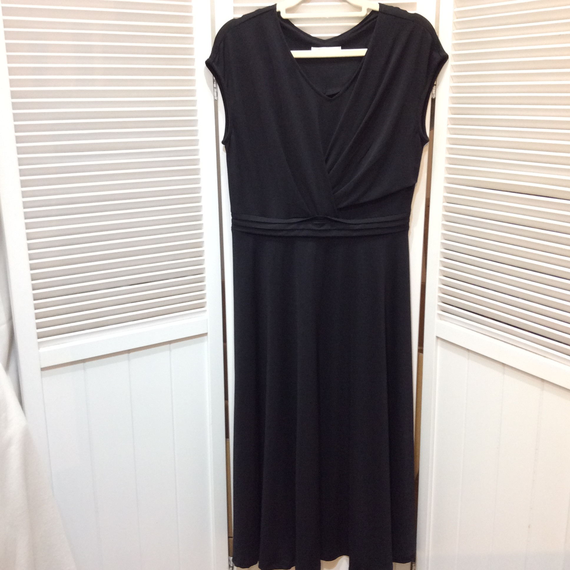 エックスプラスレーベル  ロングワンピース   Mサイズ 黒