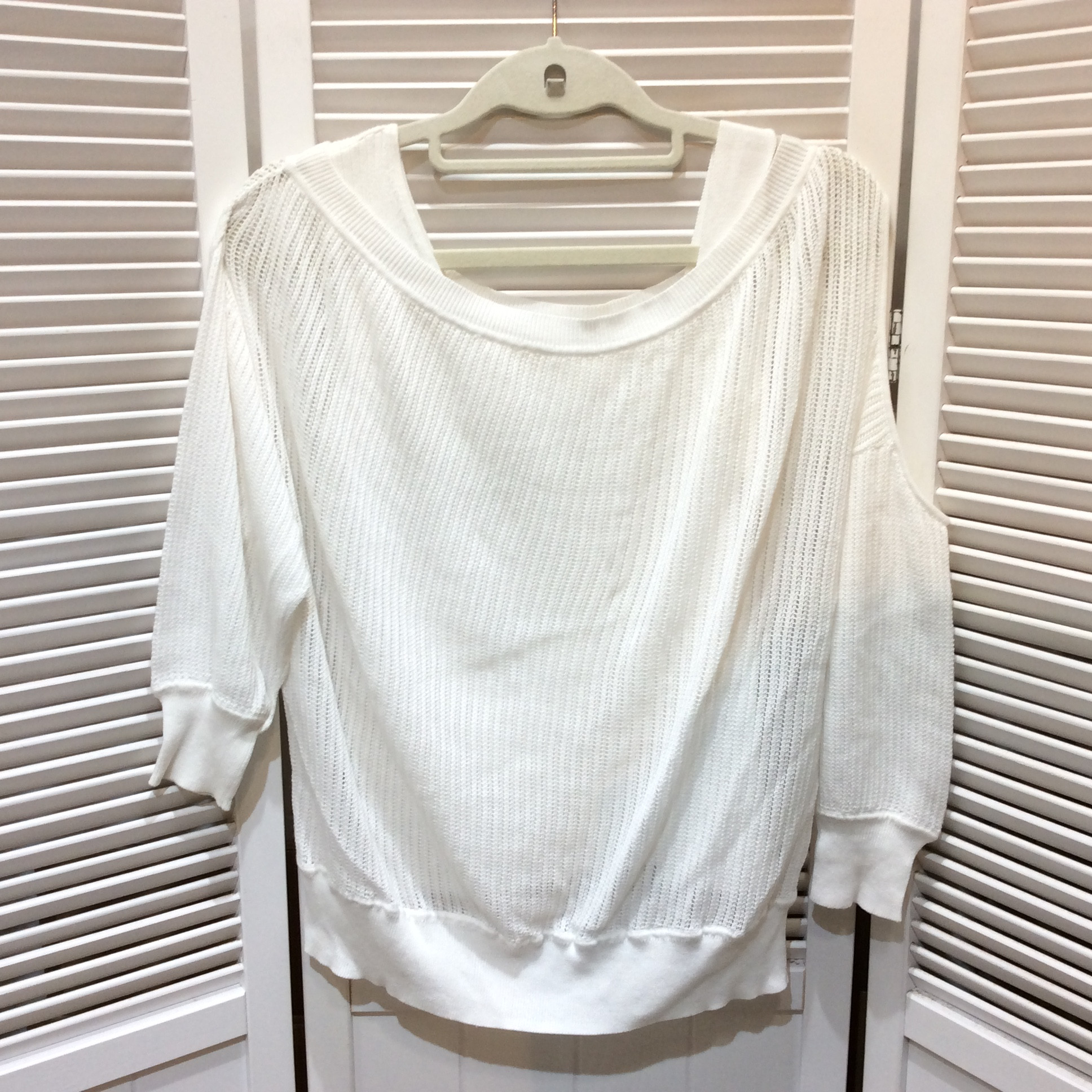 GRACE CONTINENTAL グレースコンチネンタル アンサンブルニット 36 ホワイト