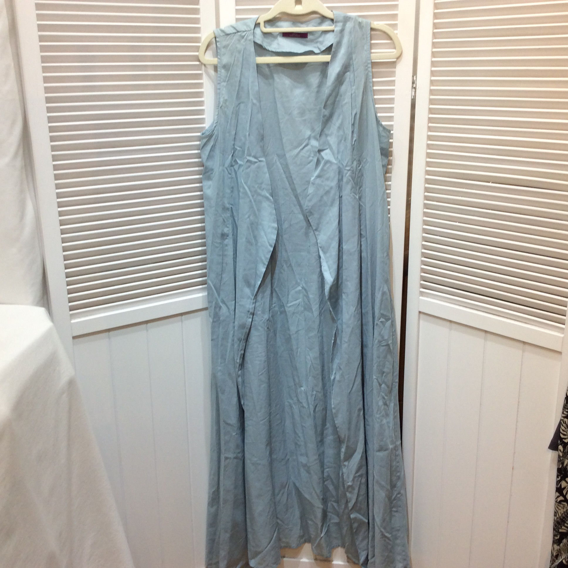 アーバンリサーチ ロングジレ F 水色