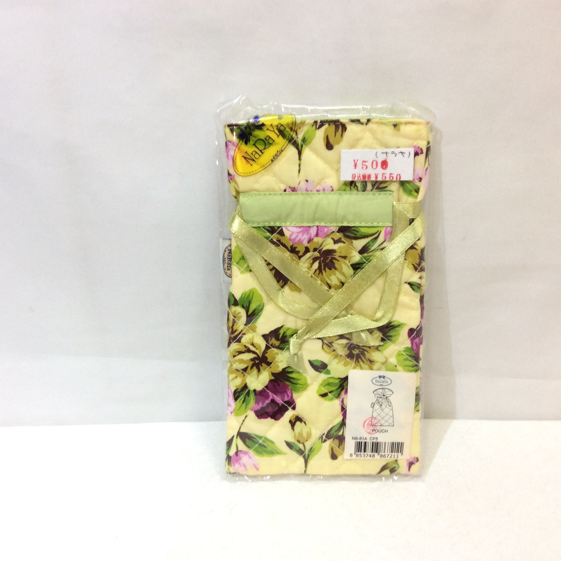 未使用 NaRaYa ナラヤ  ミニ巾着ポーチ