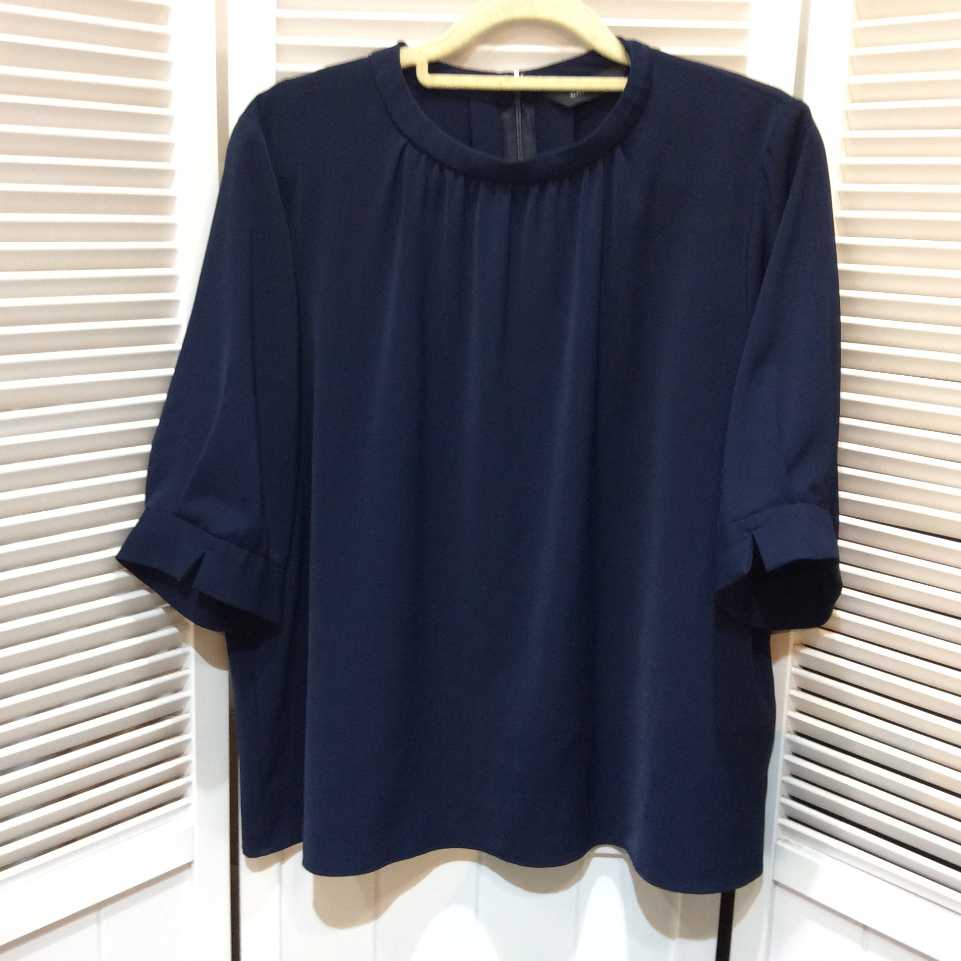 GALLORIA カットソー  LLサイズ ネイビー 美品